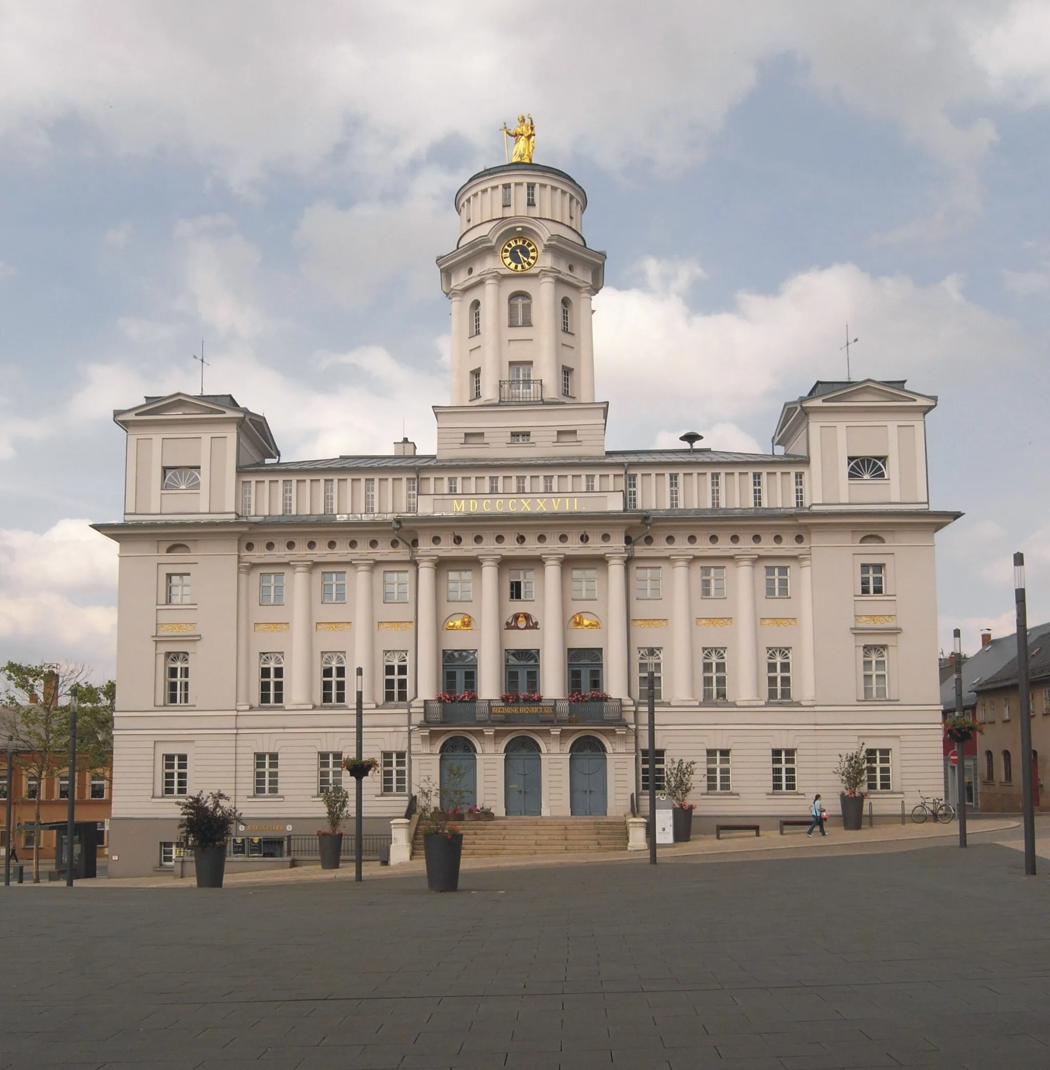 Photo showing: Municipal building of Zeulenroda (Thuringia, Germany)