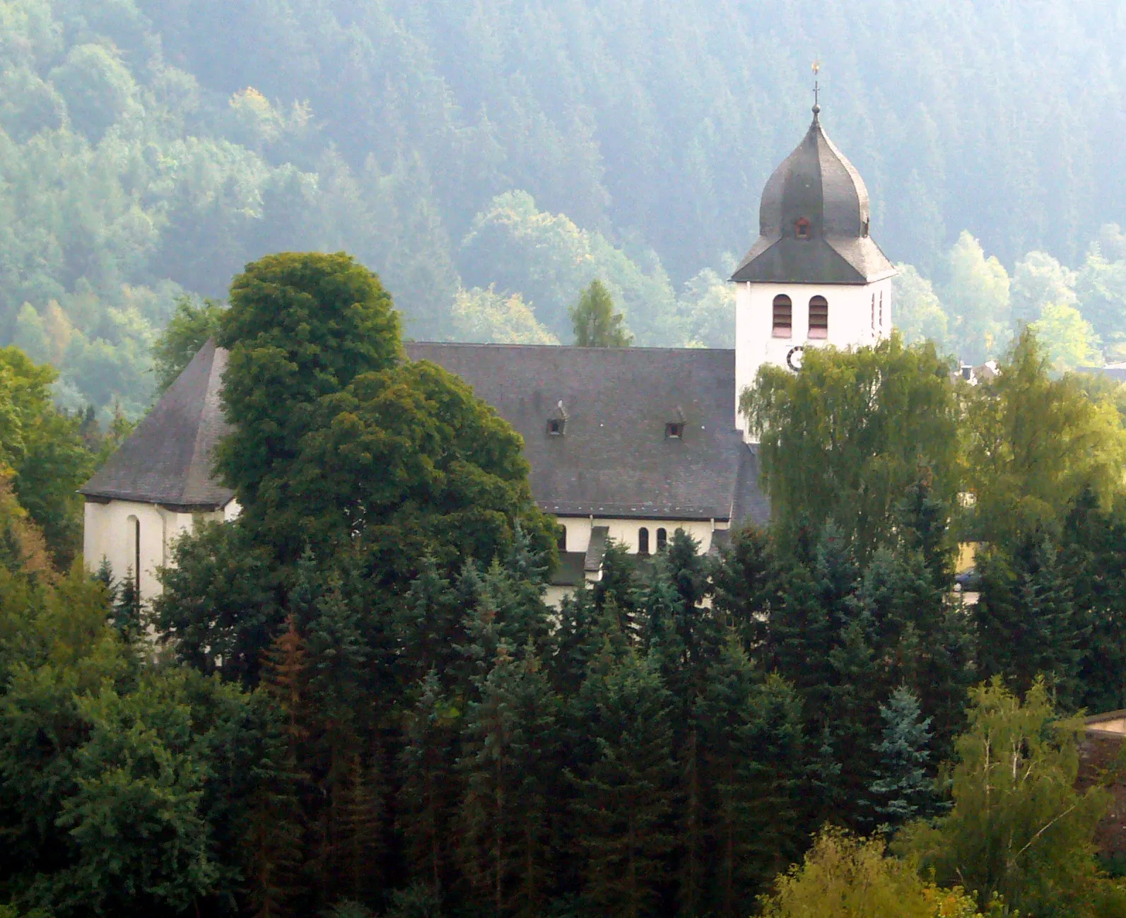 Photo showing: Pfarrkirche St. Nikolaus in Daun