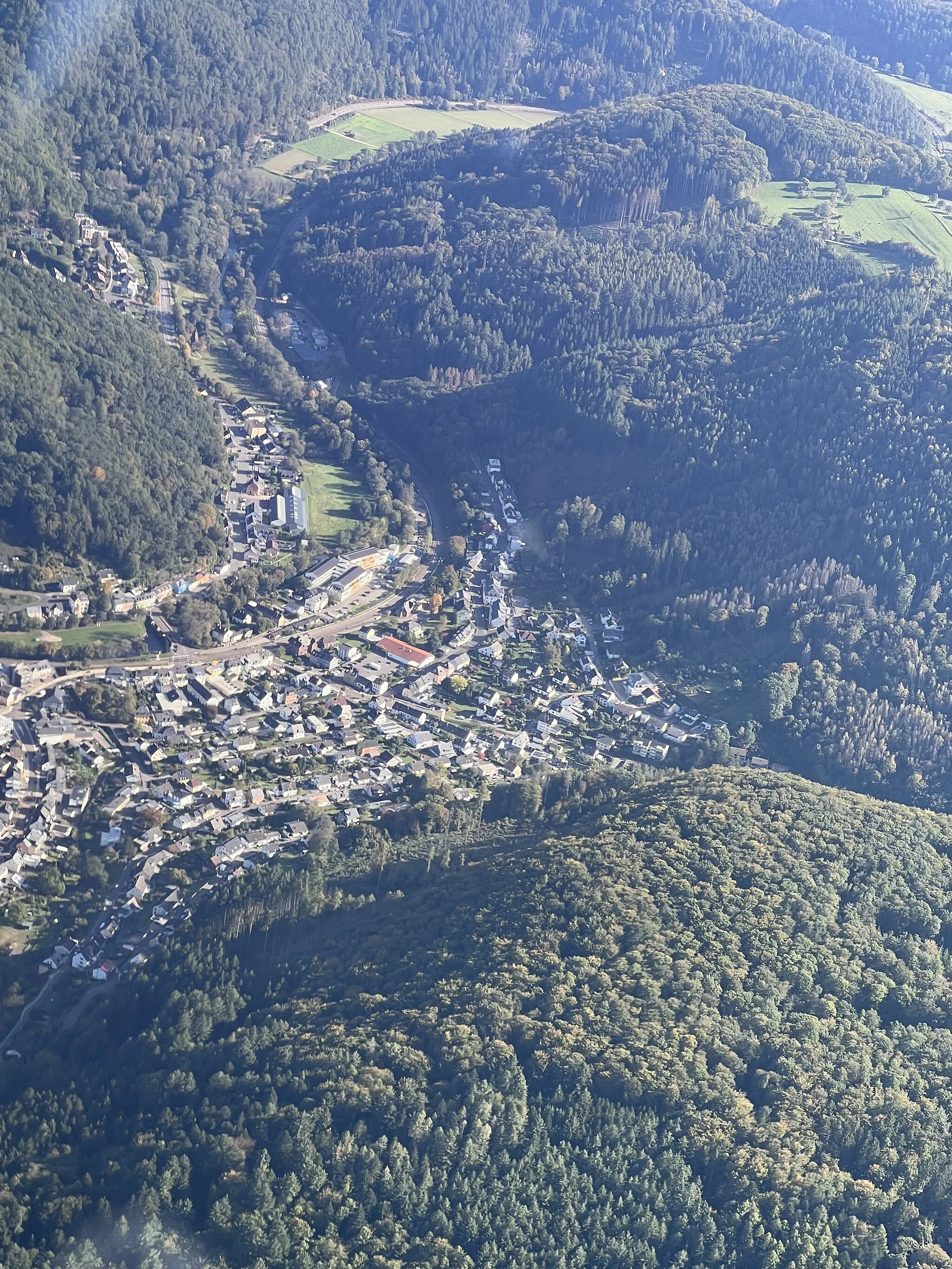 Photo showing: Luftaufnahme von Kordel