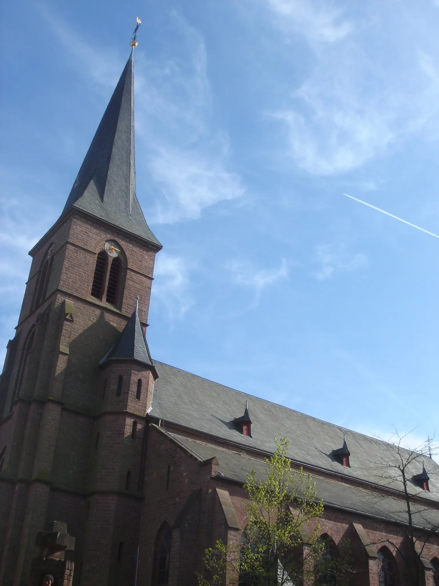 Photo showing: Speicher, Germany parish church