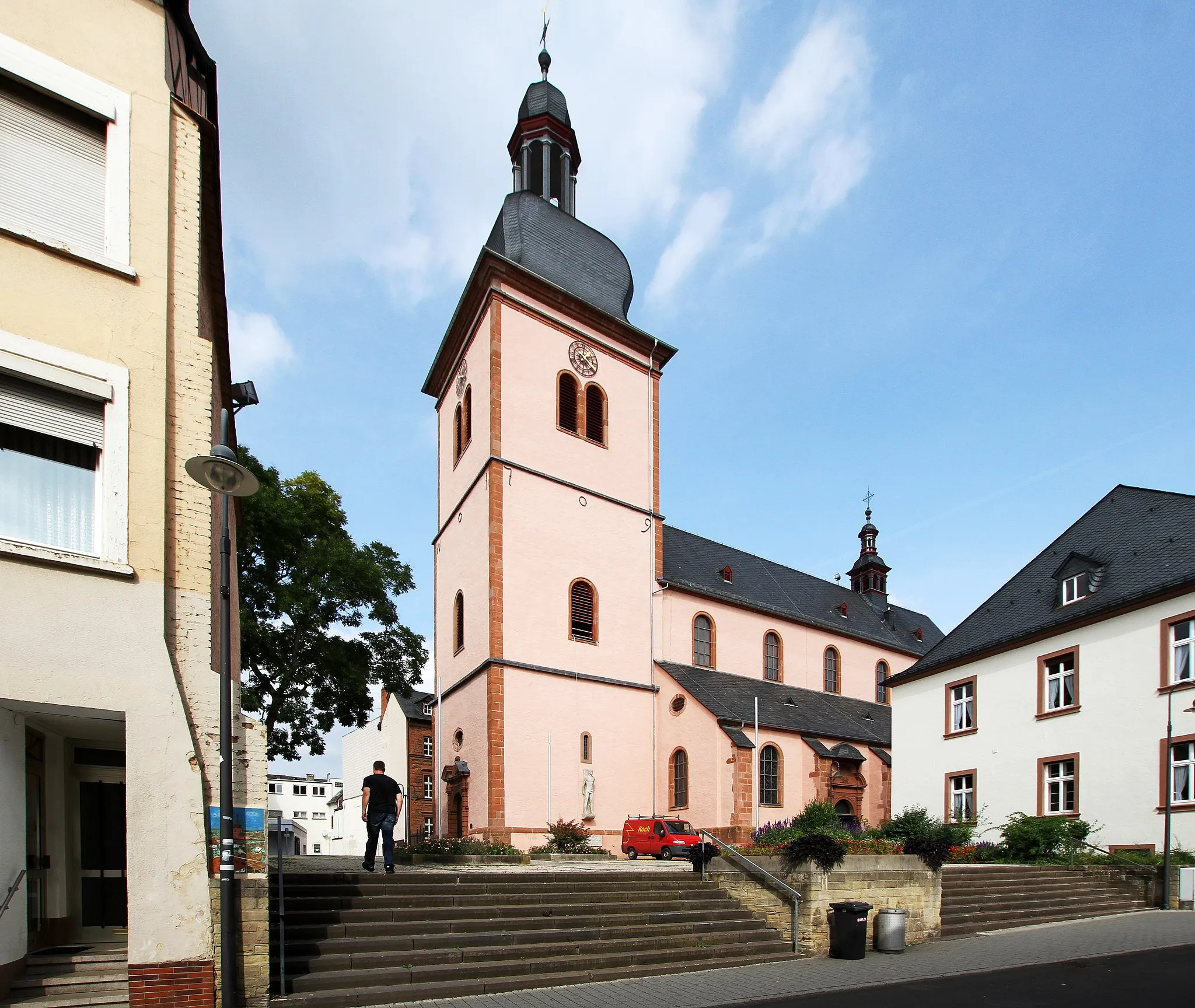 Photo showing: Baroque church saint Marc in Wittlich, Rhineland-Palatinate
