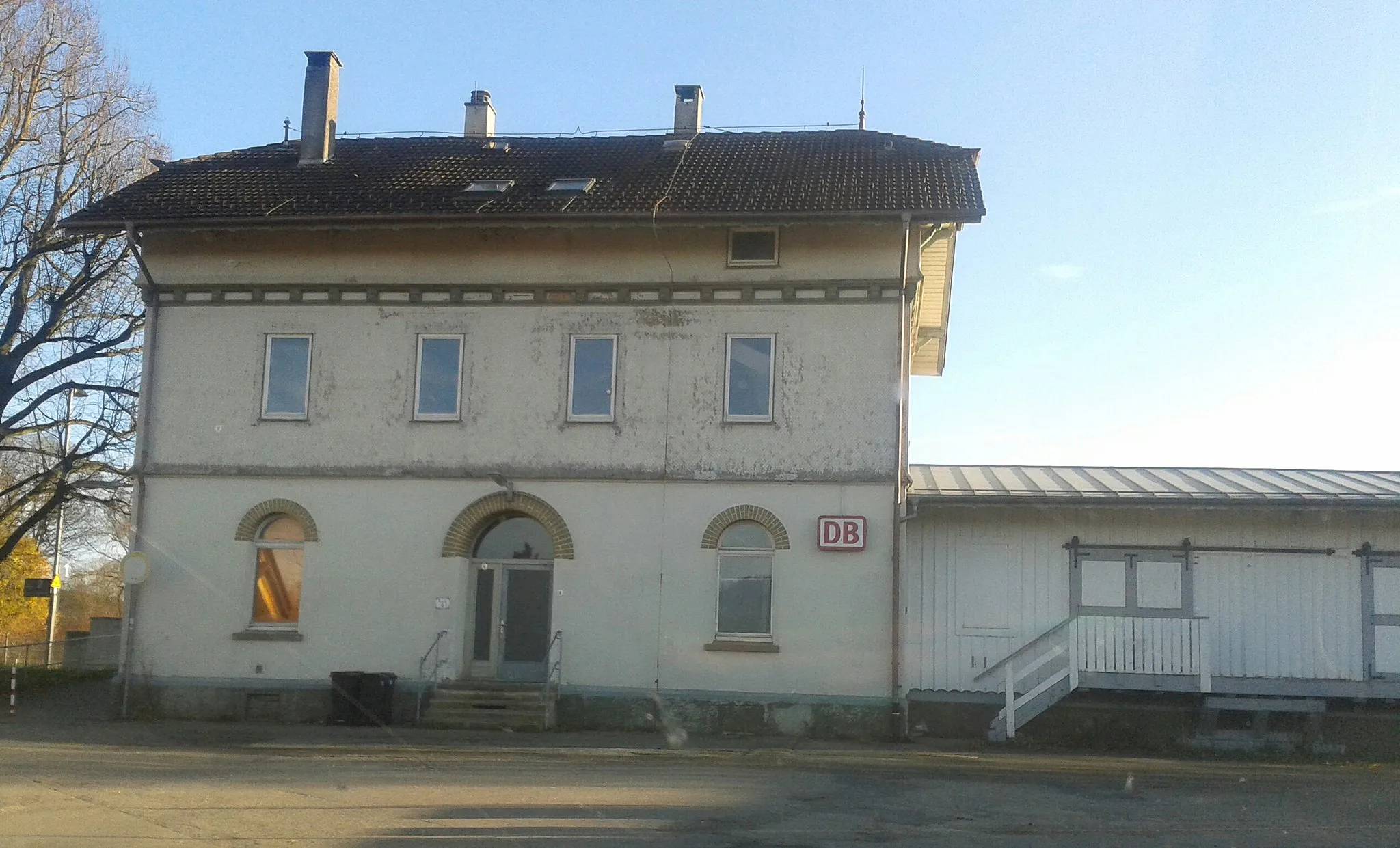 Photo showing: Bahnhof Aichstetten