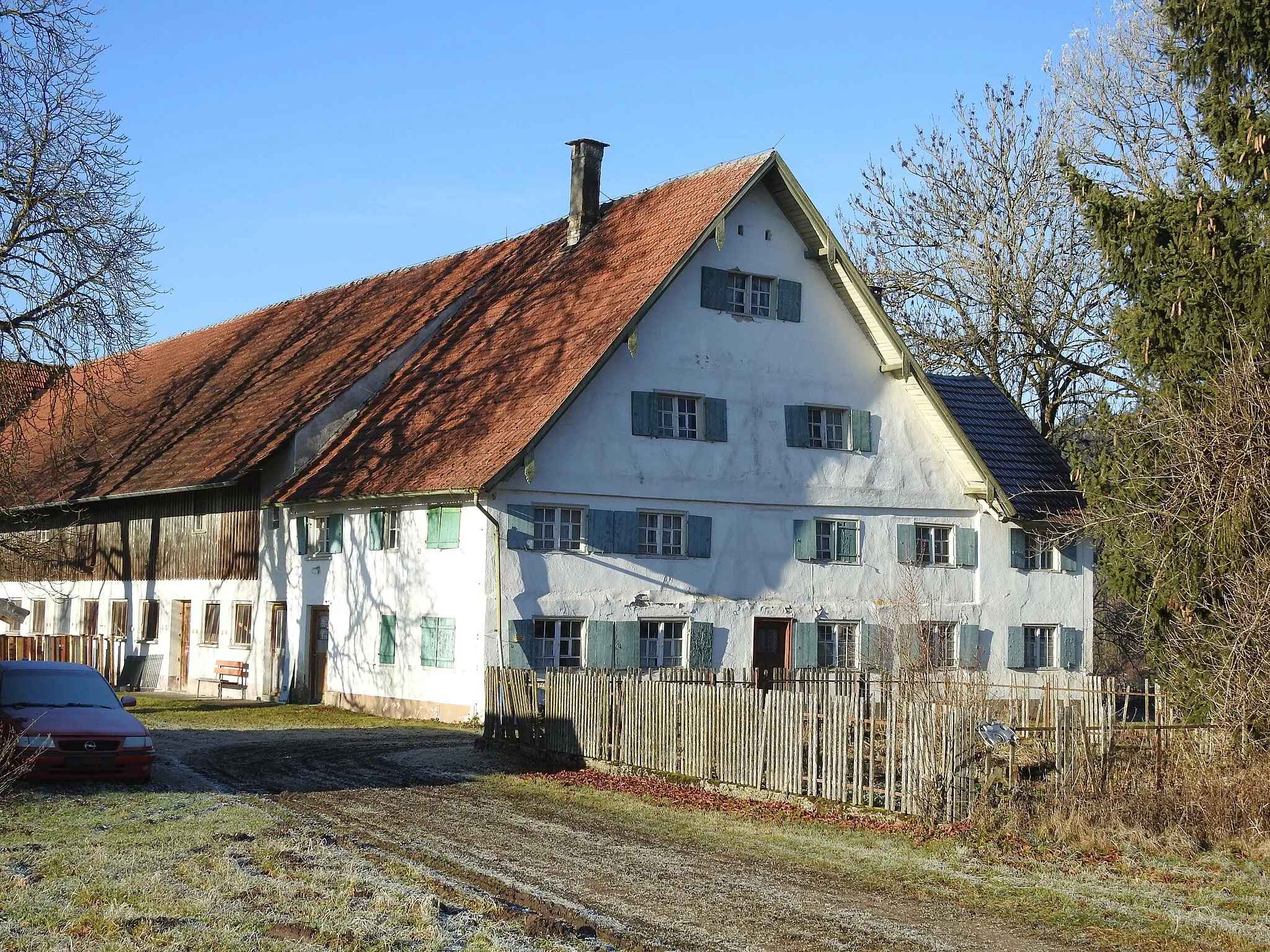 Photo showing: Altes Bauernhaus in Oberhausen