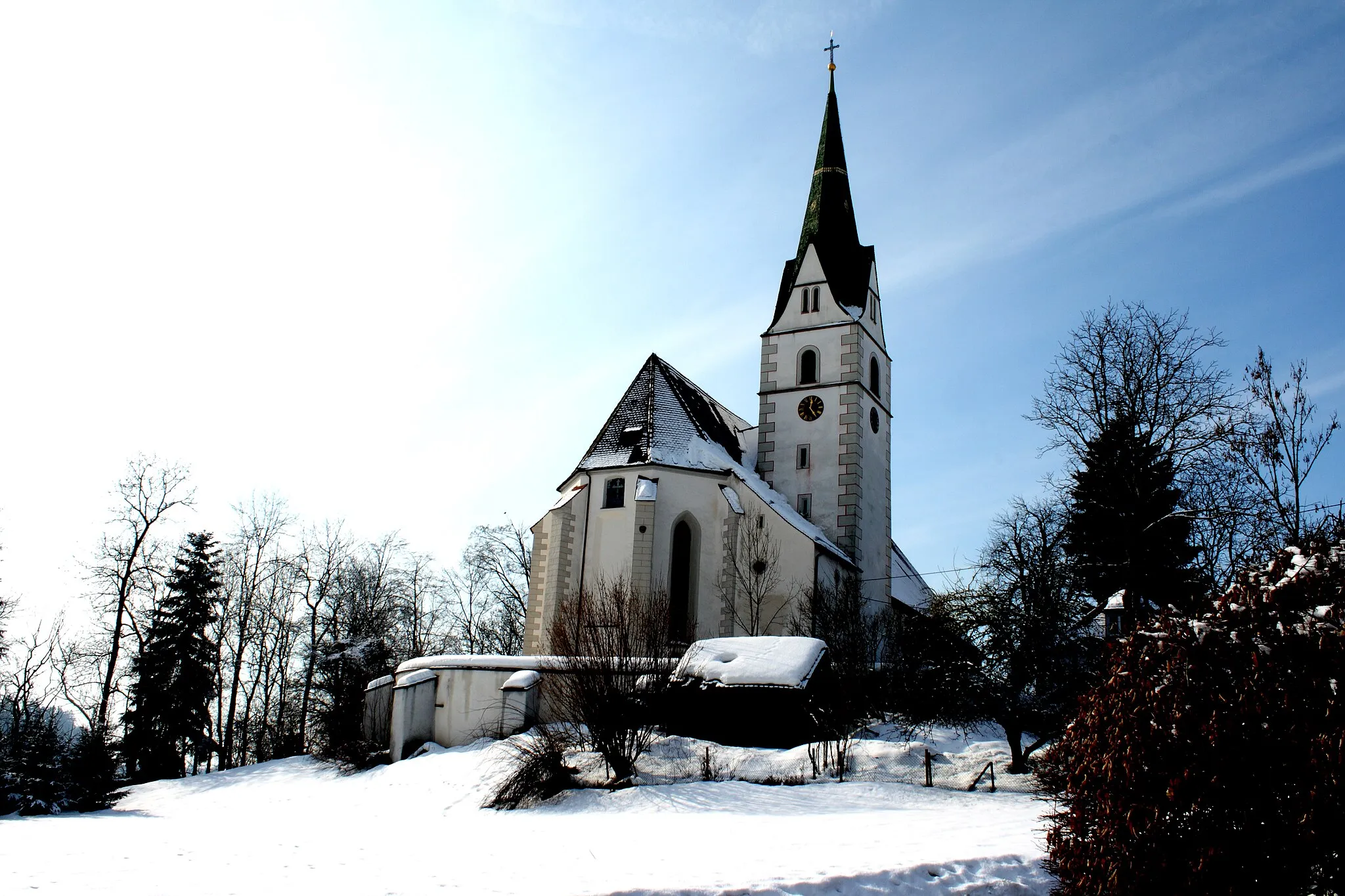 Photo showing: Parish Church in Pfärrich / community Amtzell