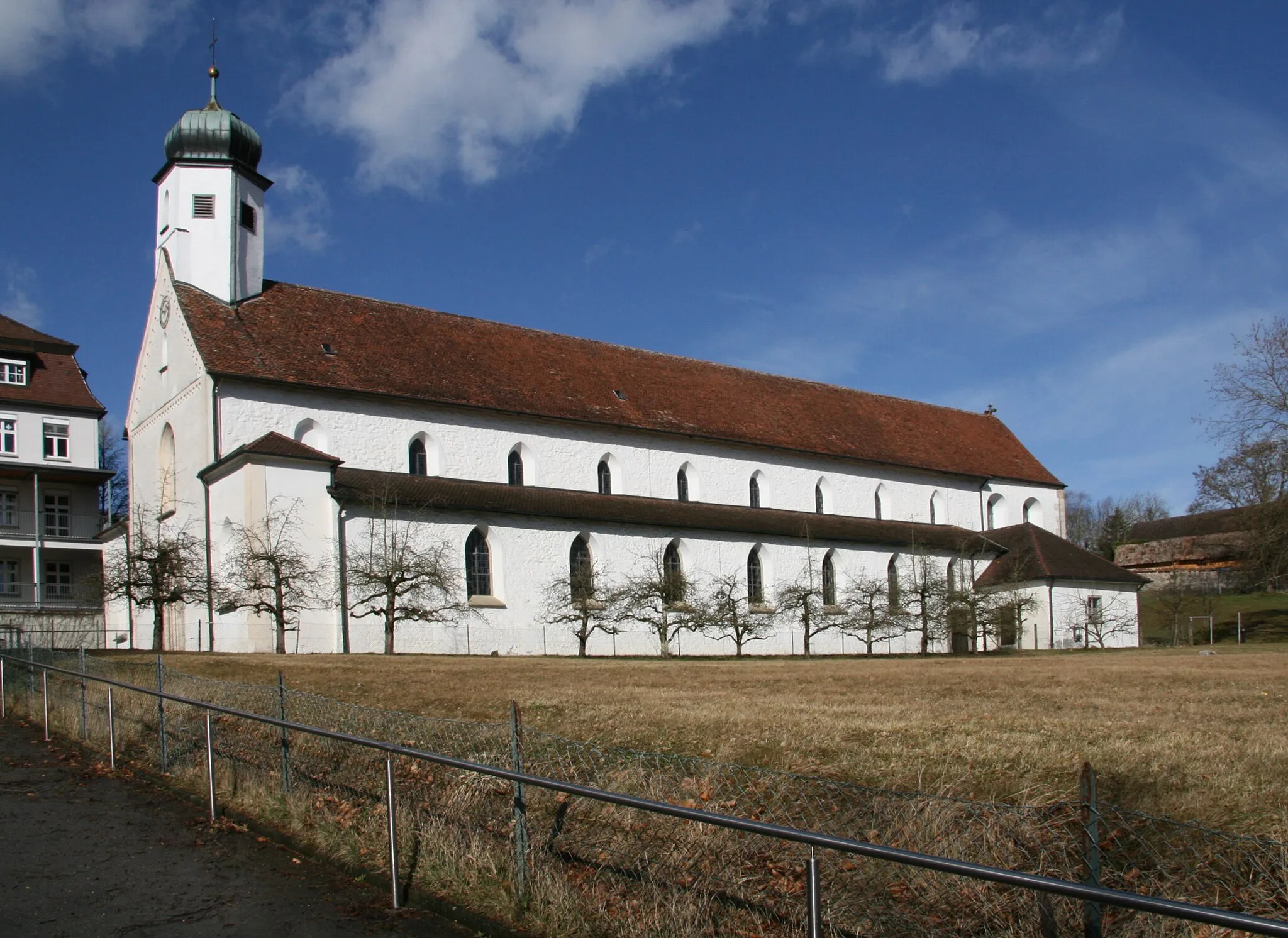 Photo showing: Pfarrkirche St. Johannes Baptist, Baindt (ehem. Klosterkirche Unserer lieben Frau)