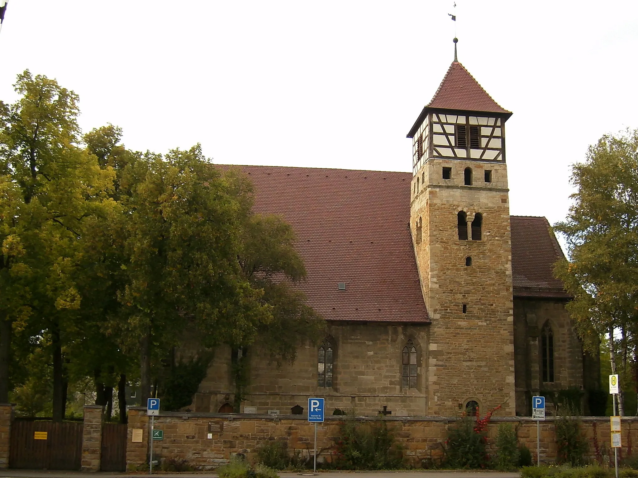 Photo showing: Balingen Friedhofkirche