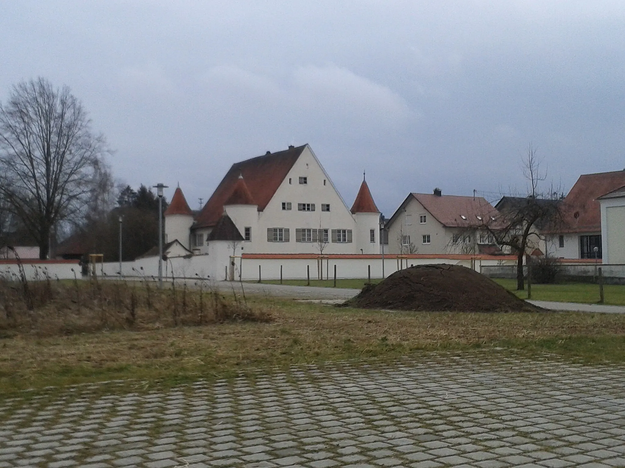 Photo showing: Berkheim (Pfarrhof) - Ehemalige Sommerresidenz der Äbte Reichsabtei Rot an der Rot