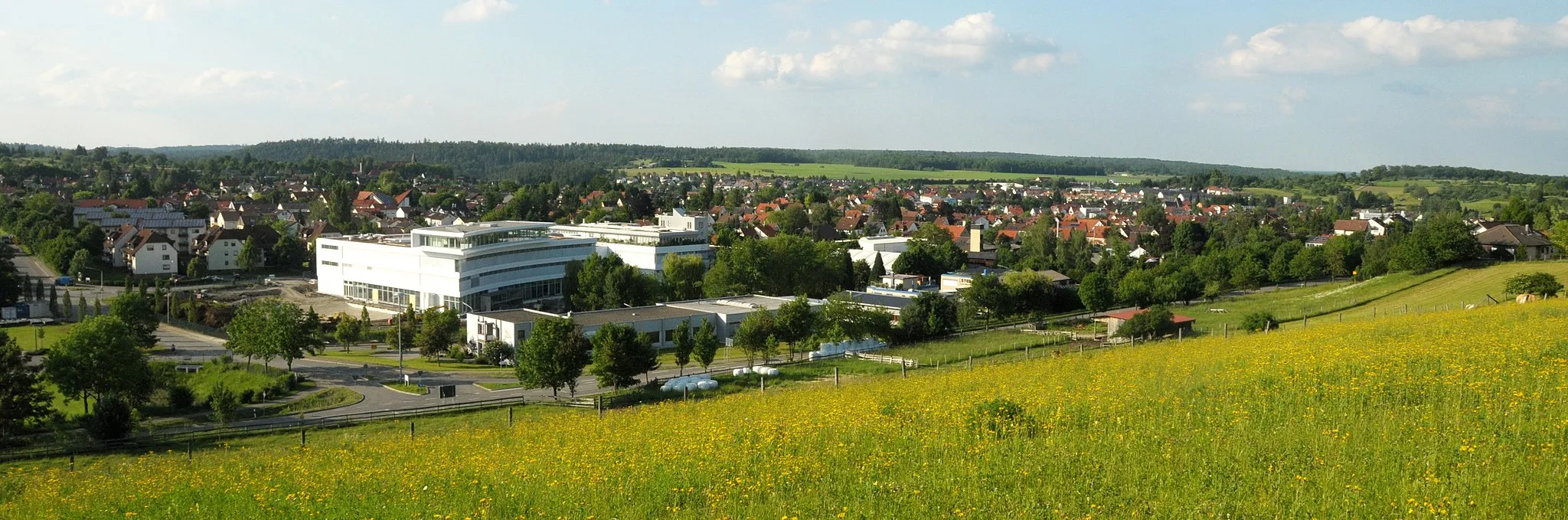 Photo showing: Bodelshausen from Sickingen
