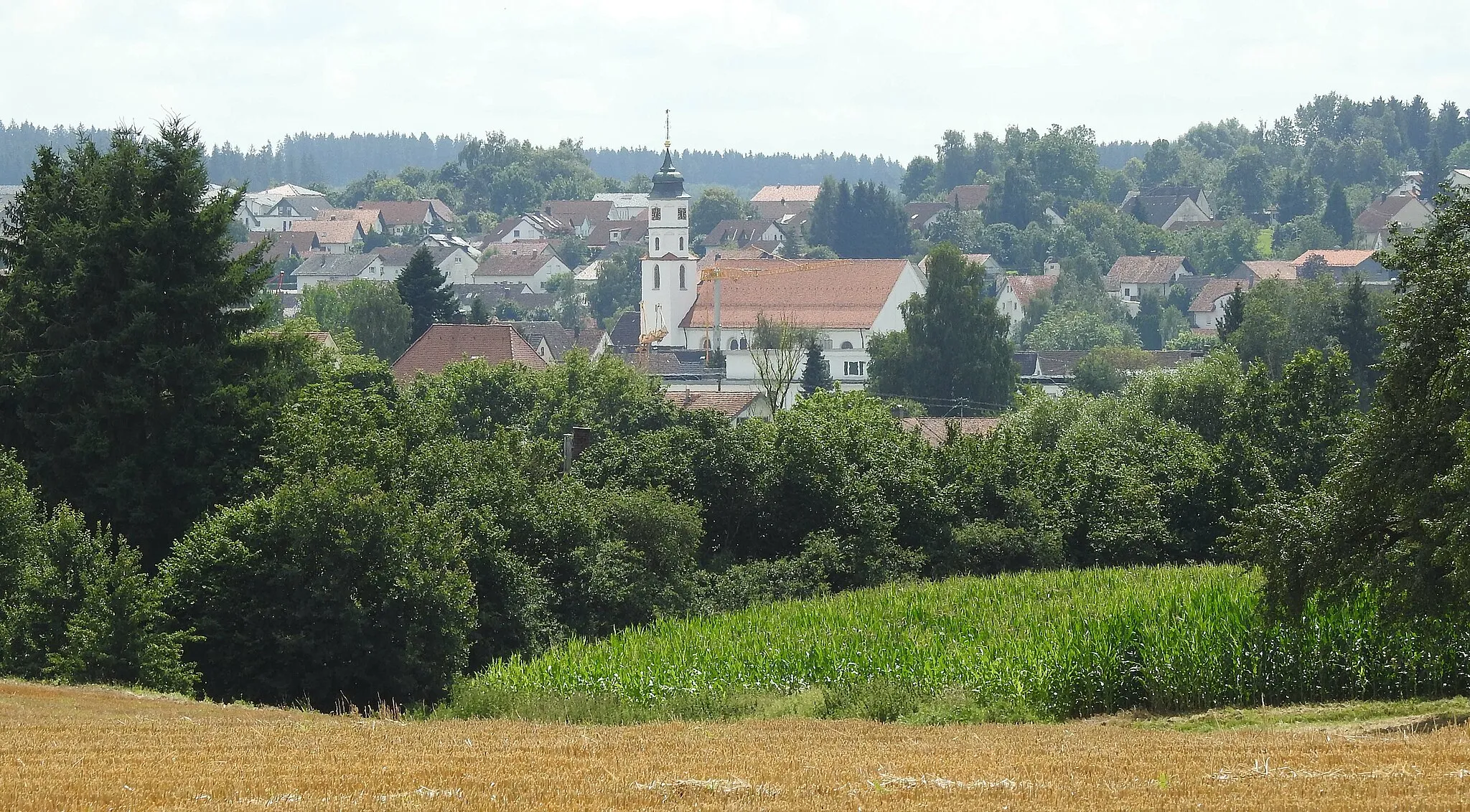 Photo showing: Dürmentingen von Norden