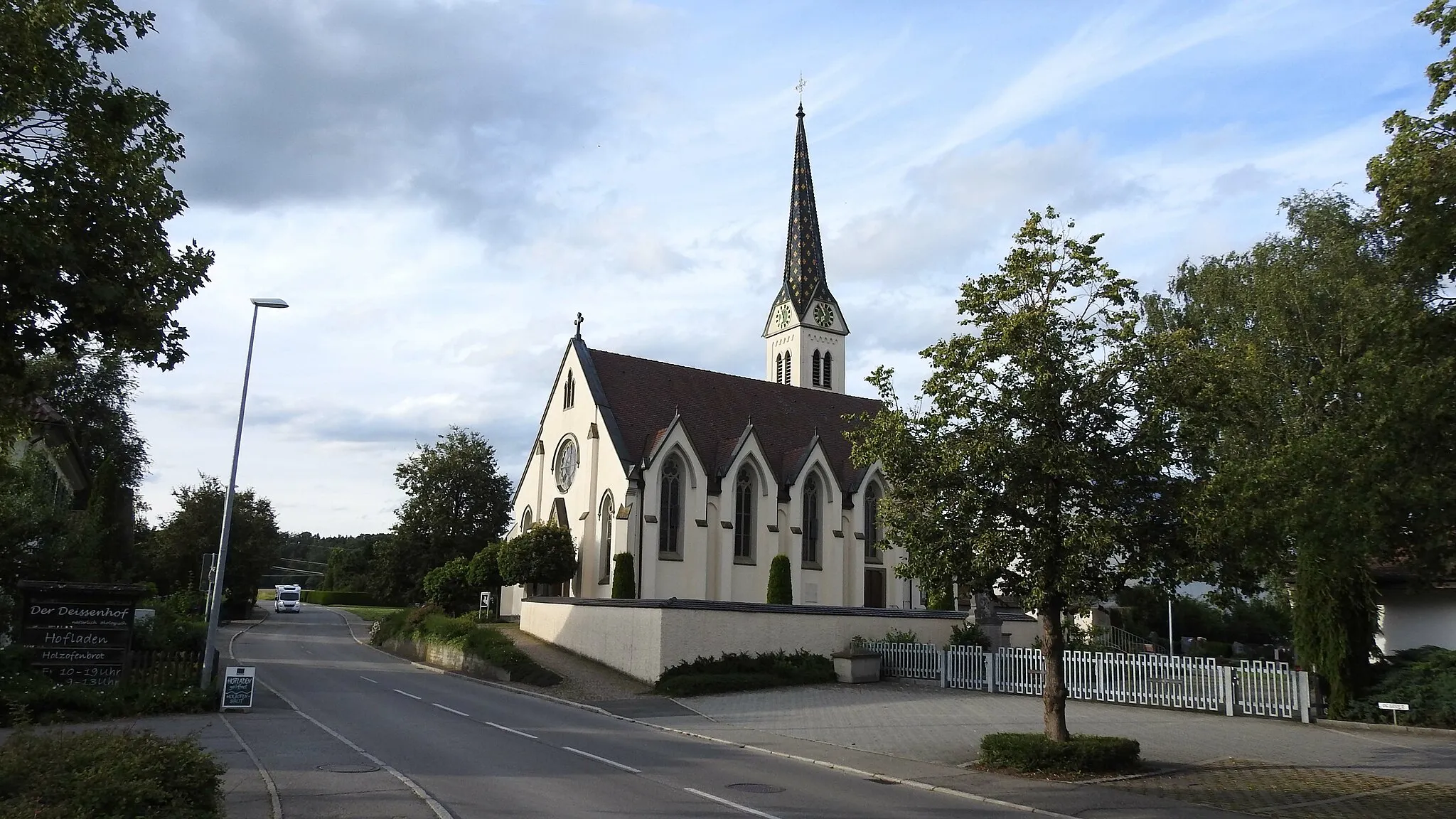 Photo showing: Kirche in Boos, Ebersbach-Musbach