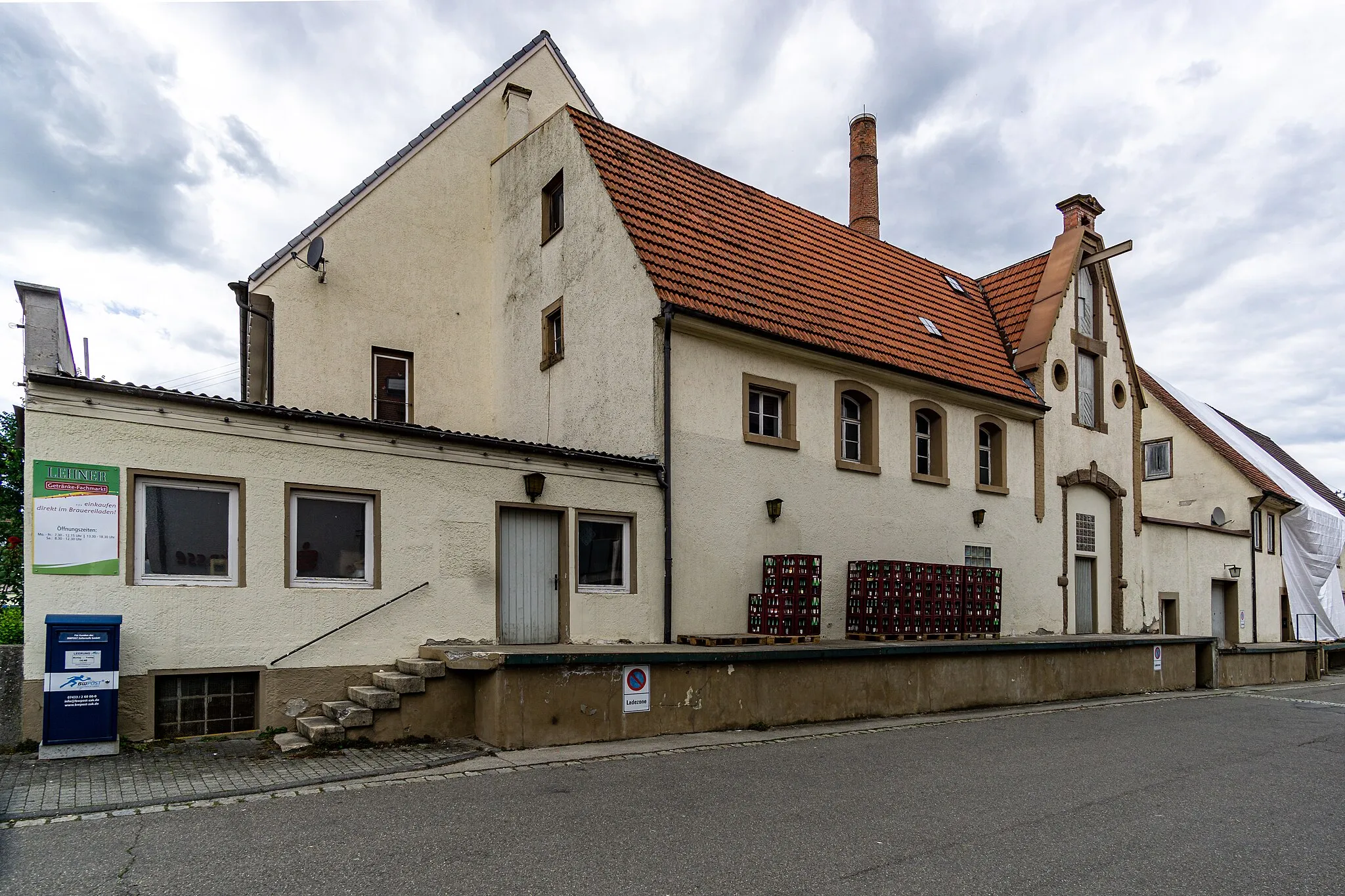 Photo showing: Rosenfeld - Brauerei Lehner von 1905. Einziger älterer Industriebetrieb der früheren Ackerbürgerstadt