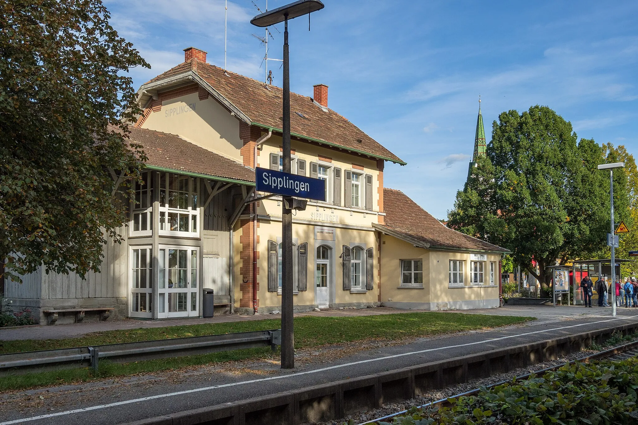 Photo showing: Sipplingen railway station (Lake Constance district)