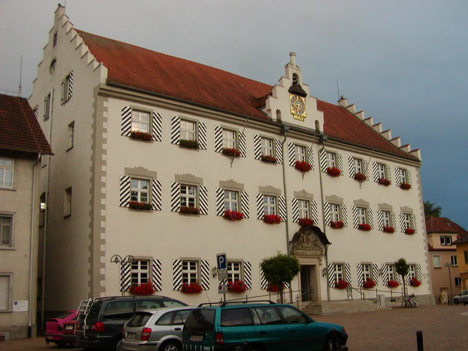 Photo showing: Altes Schloss (Rathaus) am Montfortplatz in de:Tettnang