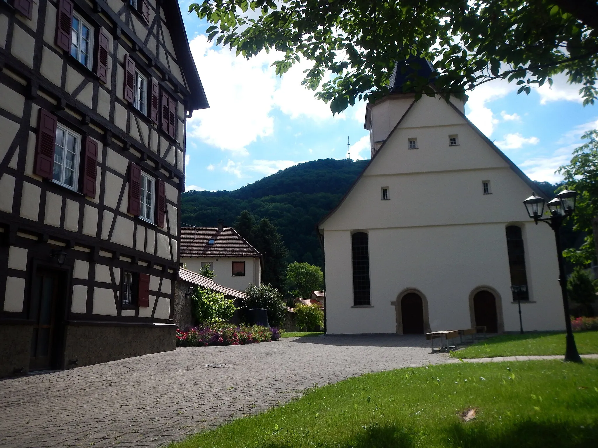 Photo showing: Evangelische Kirche in Unterhausen