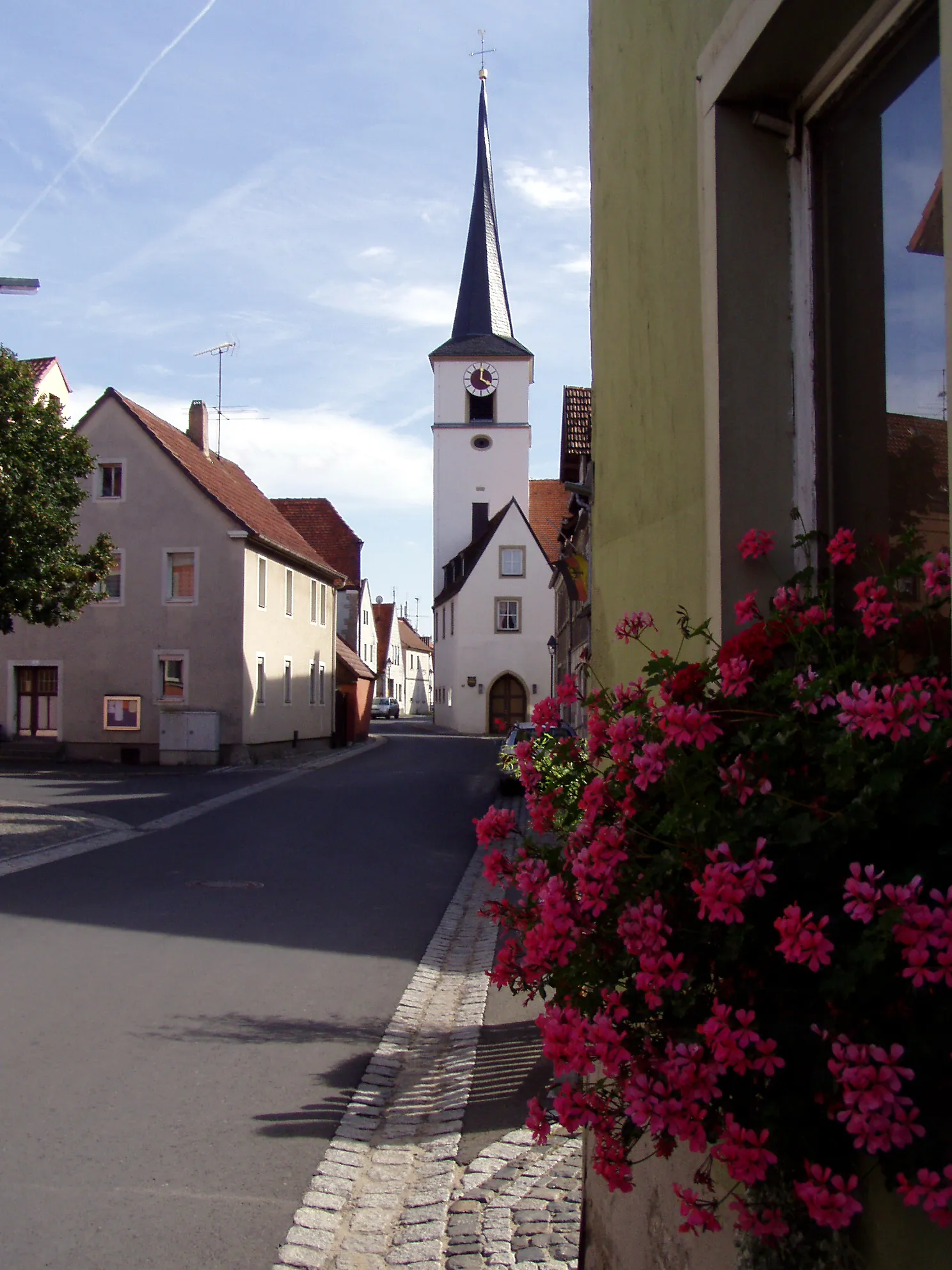 Photo showing: Evangelische Pfarrkirche St.Nikolaus, Albertshofen