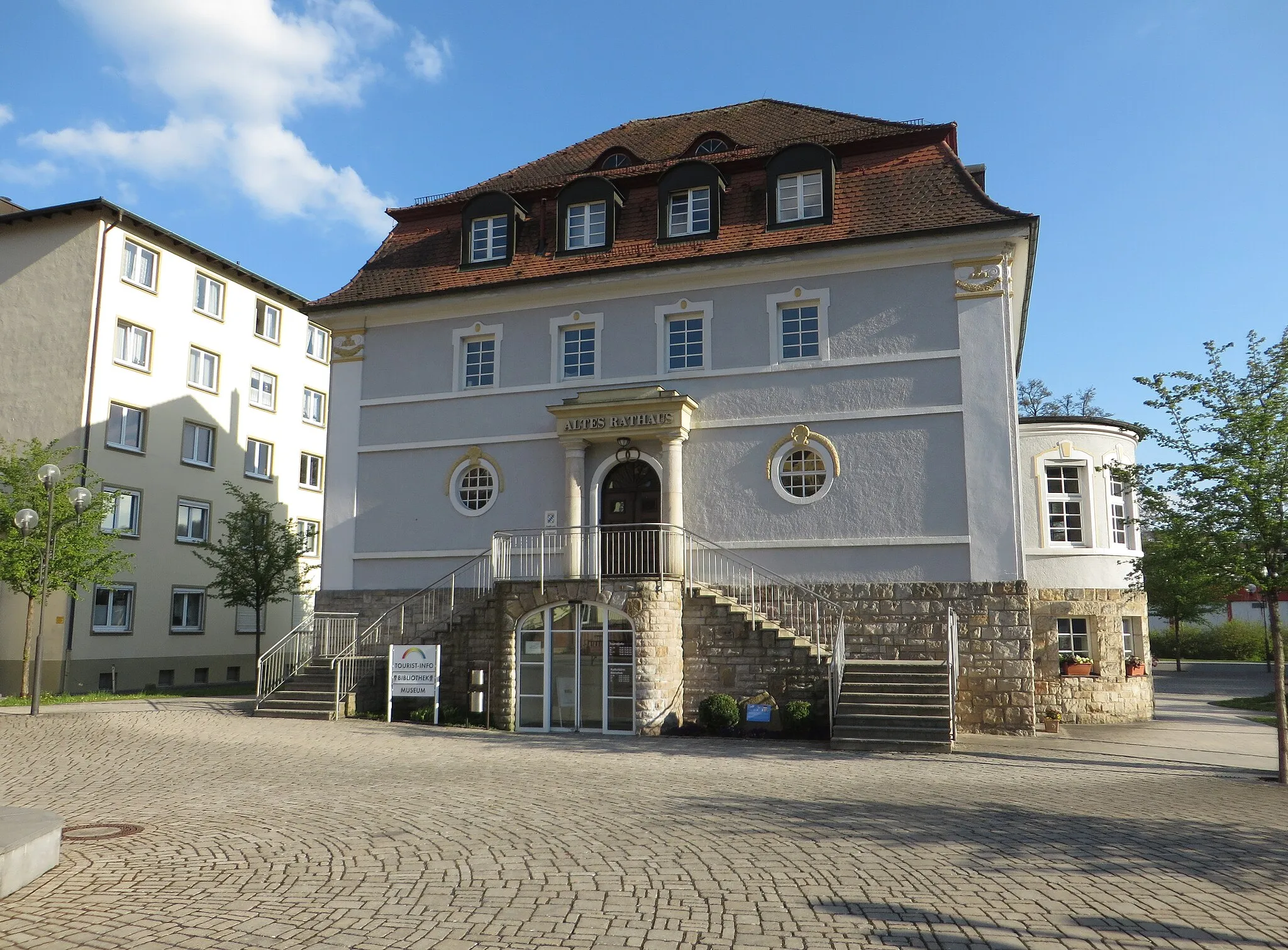 Photo showing: Altes Rathaus Bad Brückenau Nordseite
