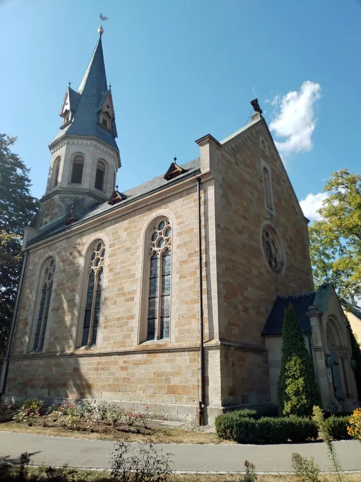 Photo showing: Evangelische Kirche Peter und Paul in Bad Königshofen