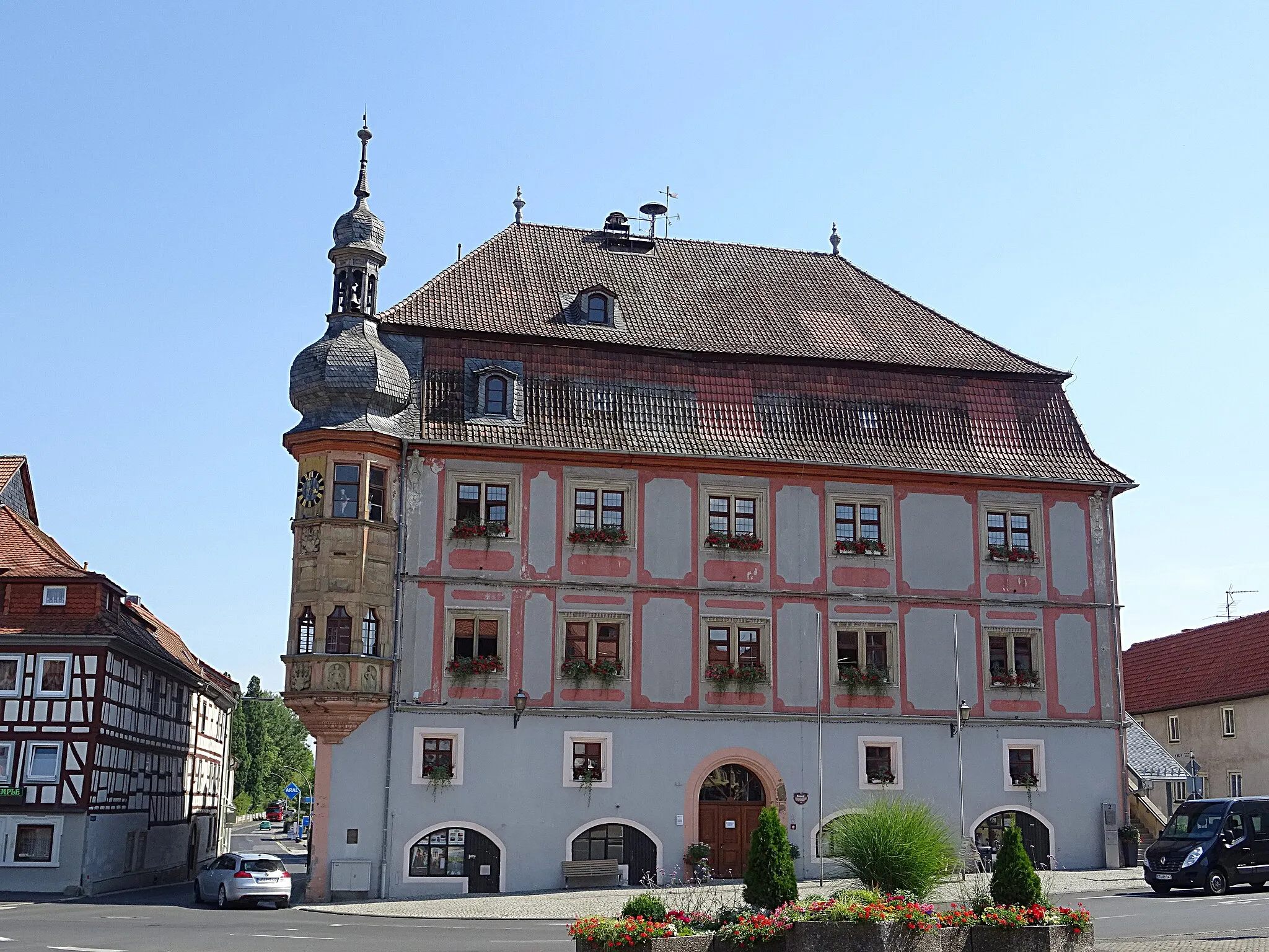 Photo showing: Bad Königshofen im Grabfeld, Rathaus