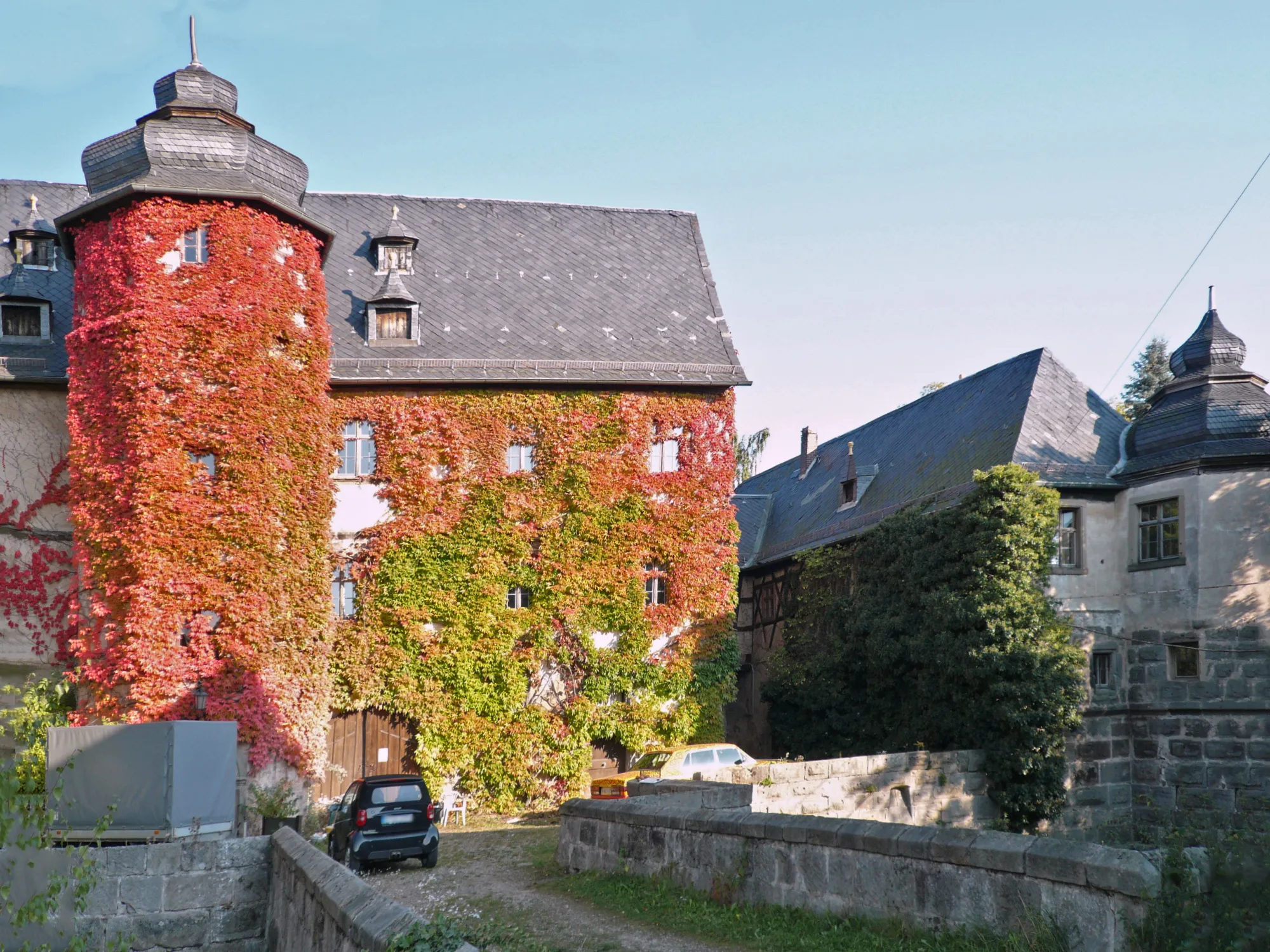 Photo showing: Castle of Ebelsbach near Bamberg