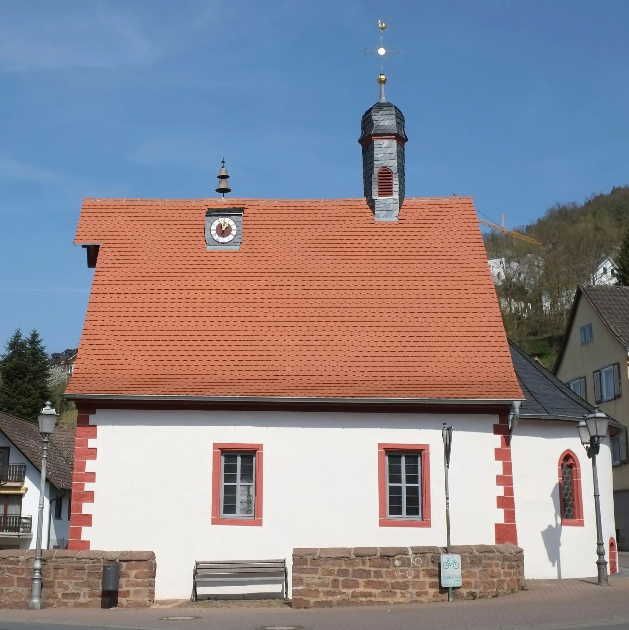 Photo showing: Katholische Kapelle St. Valentin in Eichenbühl im Landkreis Miltenberg (Bayern, Deutschland)