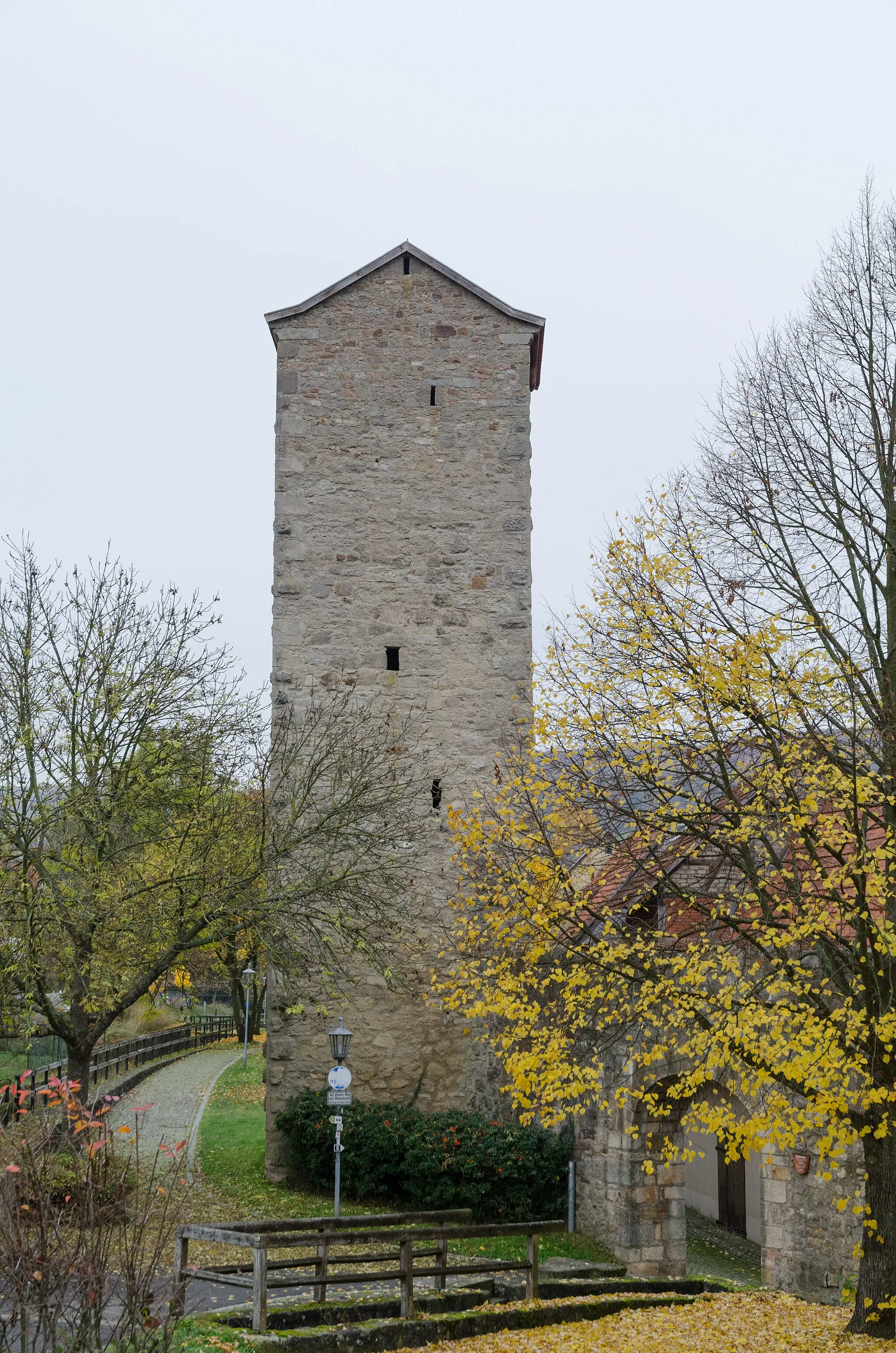 Photo showing: Stadtmauer Flandungen
