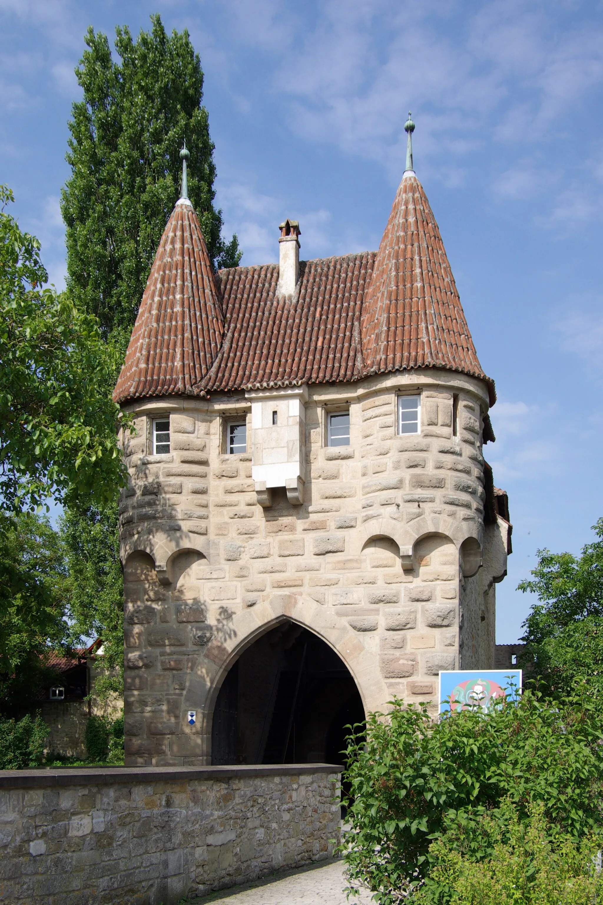Photo showing: Iphofen, Einersheimer Tor