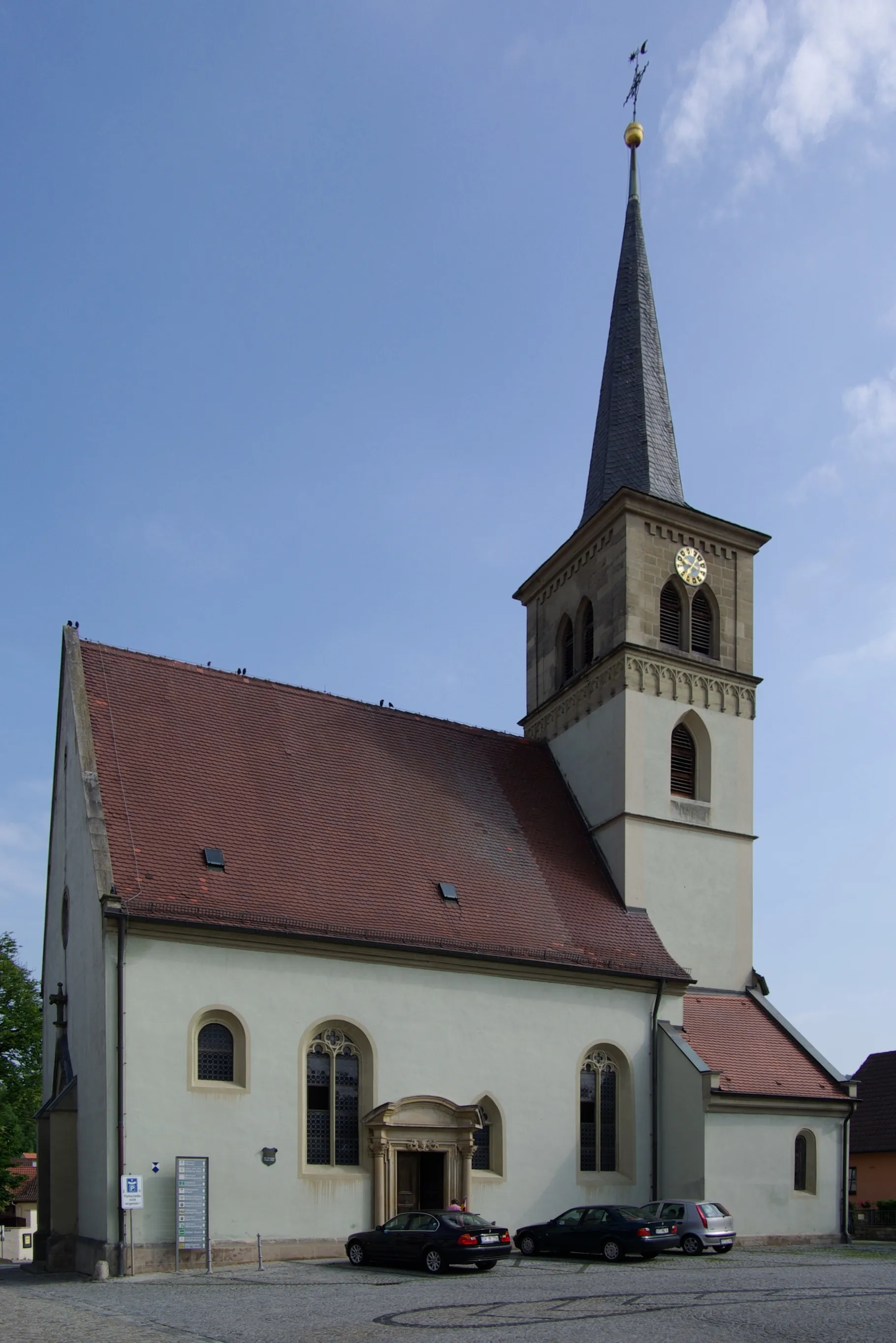 Photo showing: Iphofen, Kirche zum heiligen Blut.