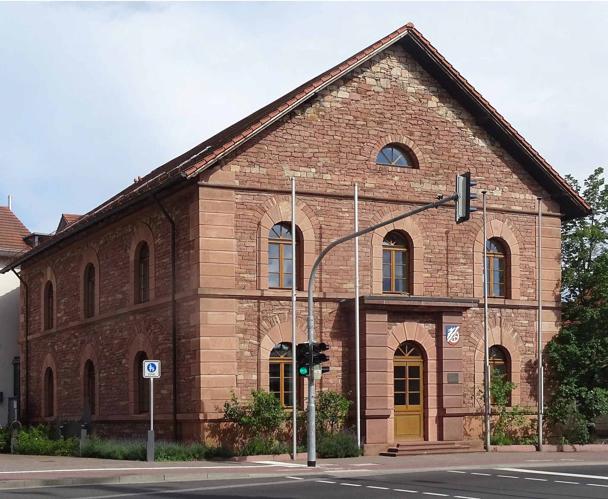 Photo showing: Town hall in Kahl am Main, Aschaffenburger Straße 1