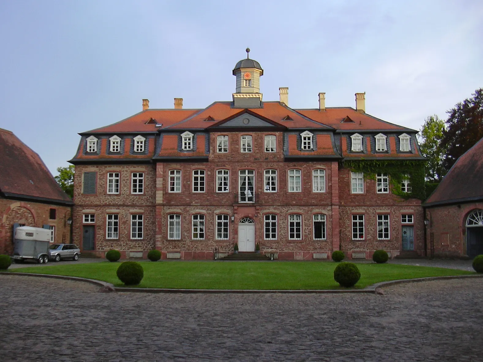 Photo showing: Emmerichshofen Castle, near Kahl/Main, Bavaria/Germany