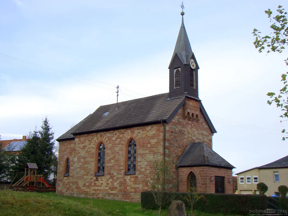 Photo showing: Kirche in Kirchzell-Breitenbuch