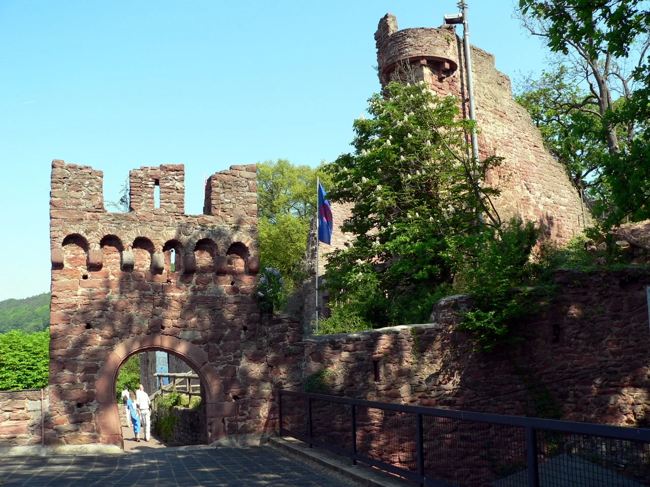 Photo showing: Die Clingenburg oberhalb von Klingenberg am Main, Germany