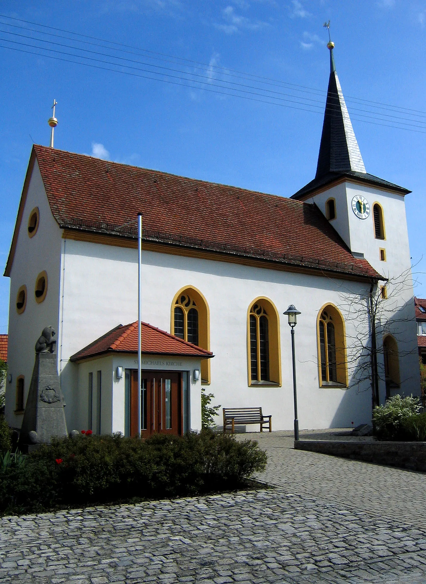 Photo showing: Die evangelische St.Michaelskirche in Michelfeld.