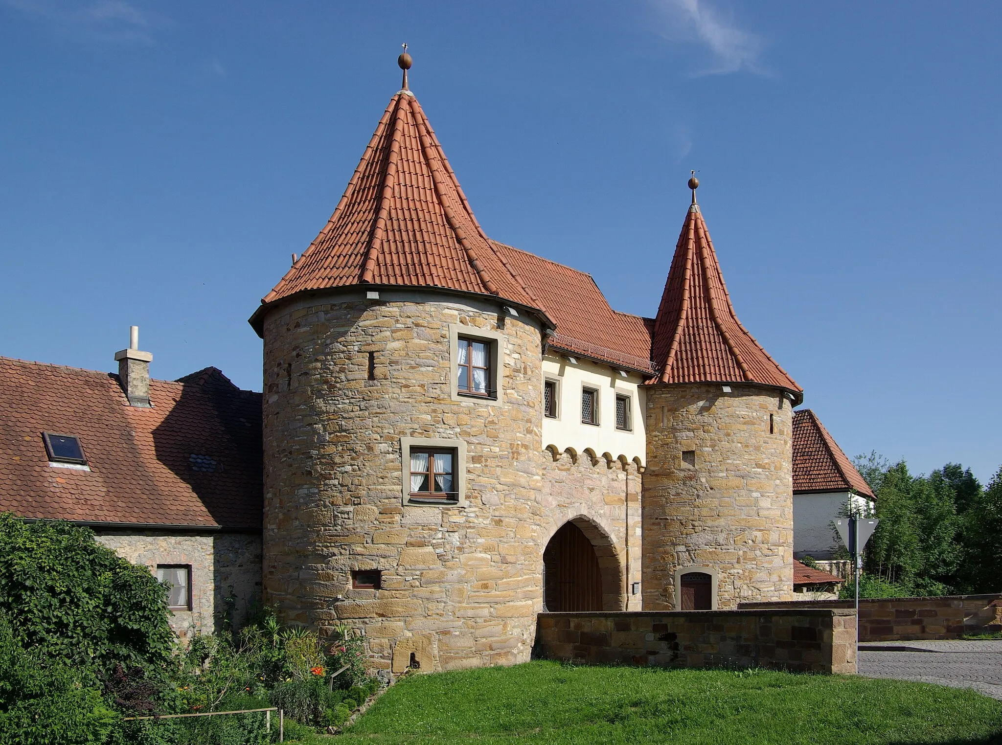 Photo showing: Prichsenstadt, Westtor