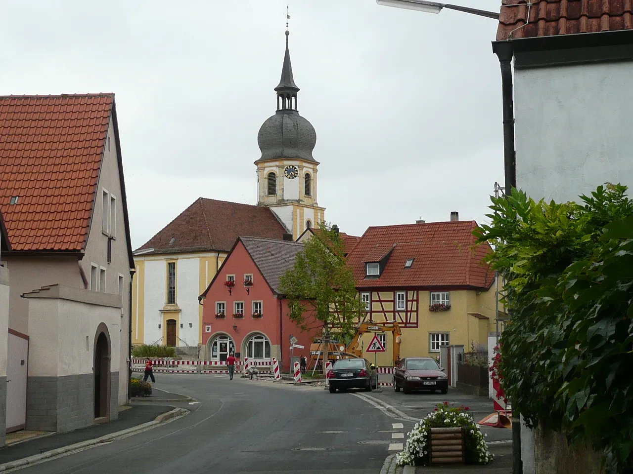 Photo showing: Rödelsee Church