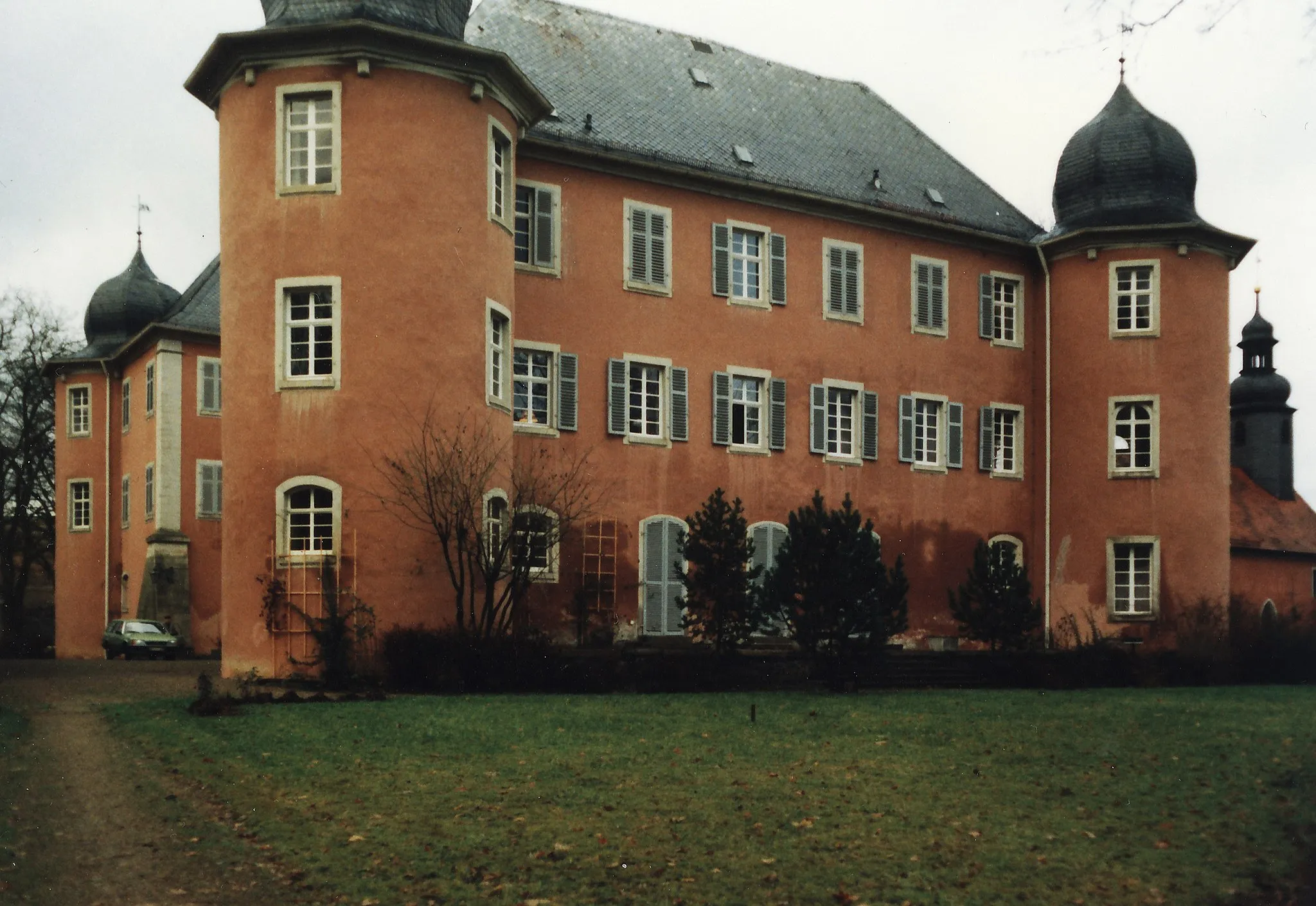 Photo showing: Schloß Waltershausen ca. 1984