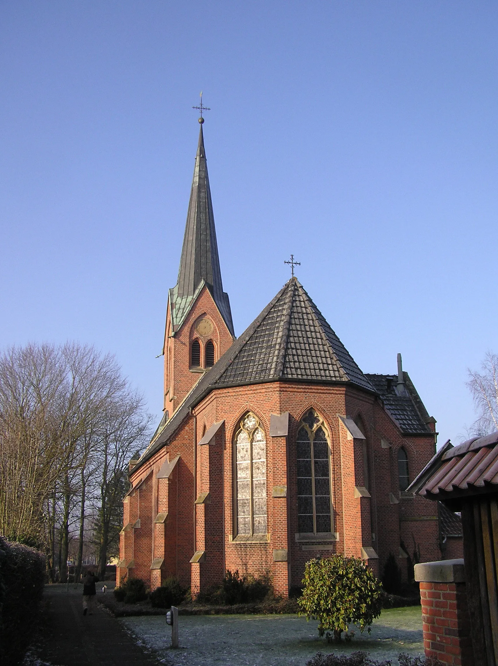 Photo showing: kath. Kirche St. Marien in Badbergen, Samtgemeinde Artland
