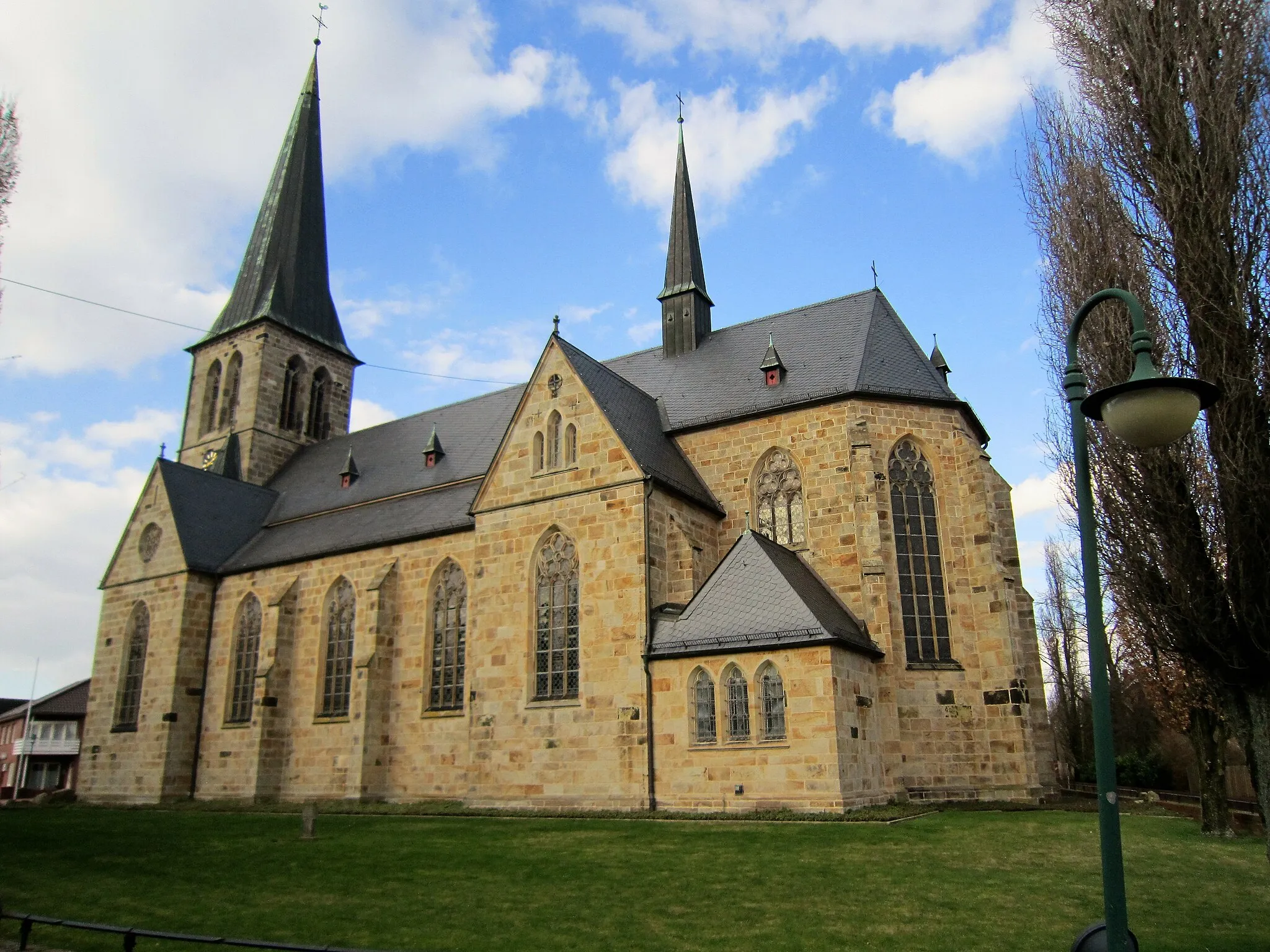 Photo showing: Katholische Pfarrkirche St. Johannes Baptist Bakum