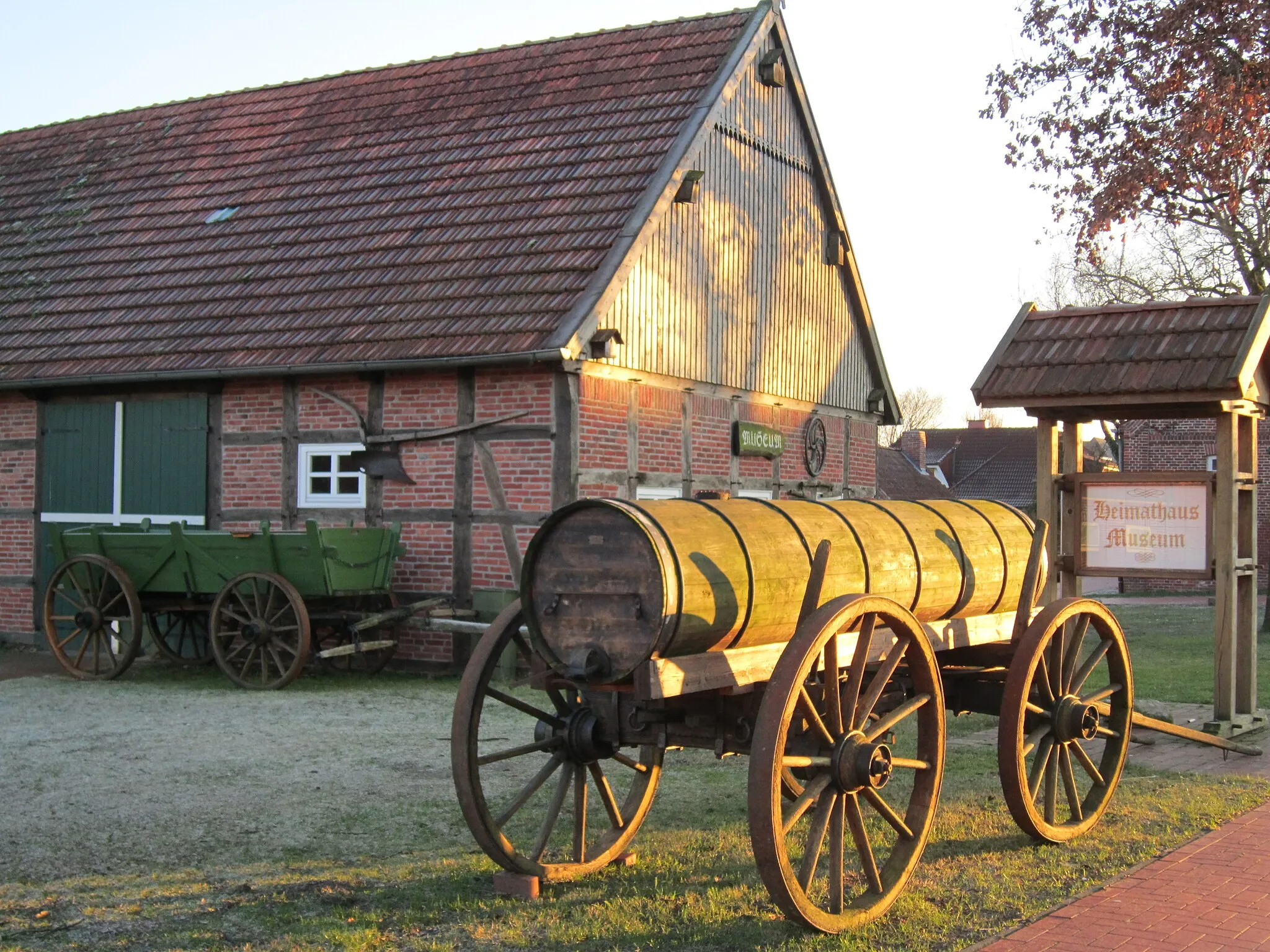 Photo showing: Museum park "Am Pallert" in Boesel (Landkreis Cloppenburg, Lower Saxony)