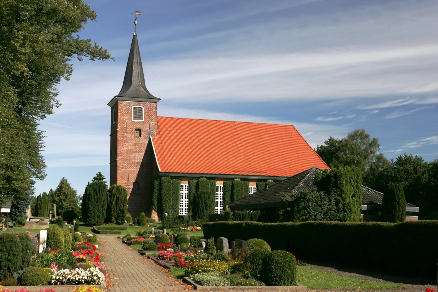 Photo showing: Friedrichskirche in Brake-Kirchhammelwarden