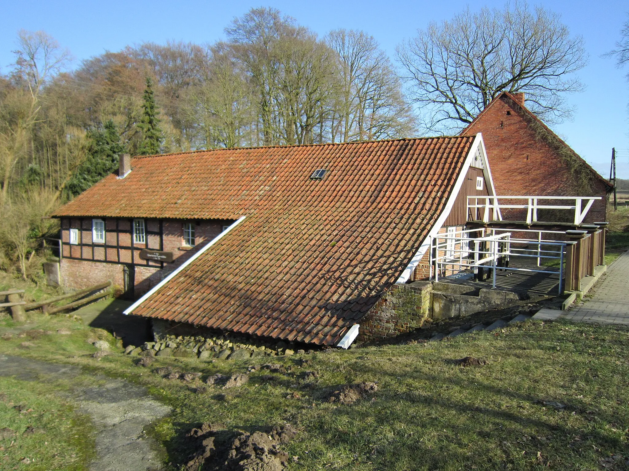Photo showing: Wassermühle in Eggermühlen (Landkreis Osnabrück)