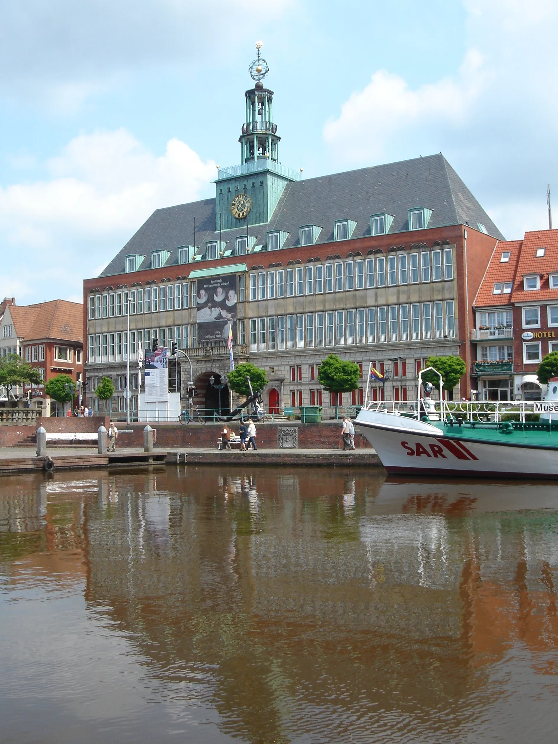 Photo showing: Emden (Lower Saxony, Germany), city hall