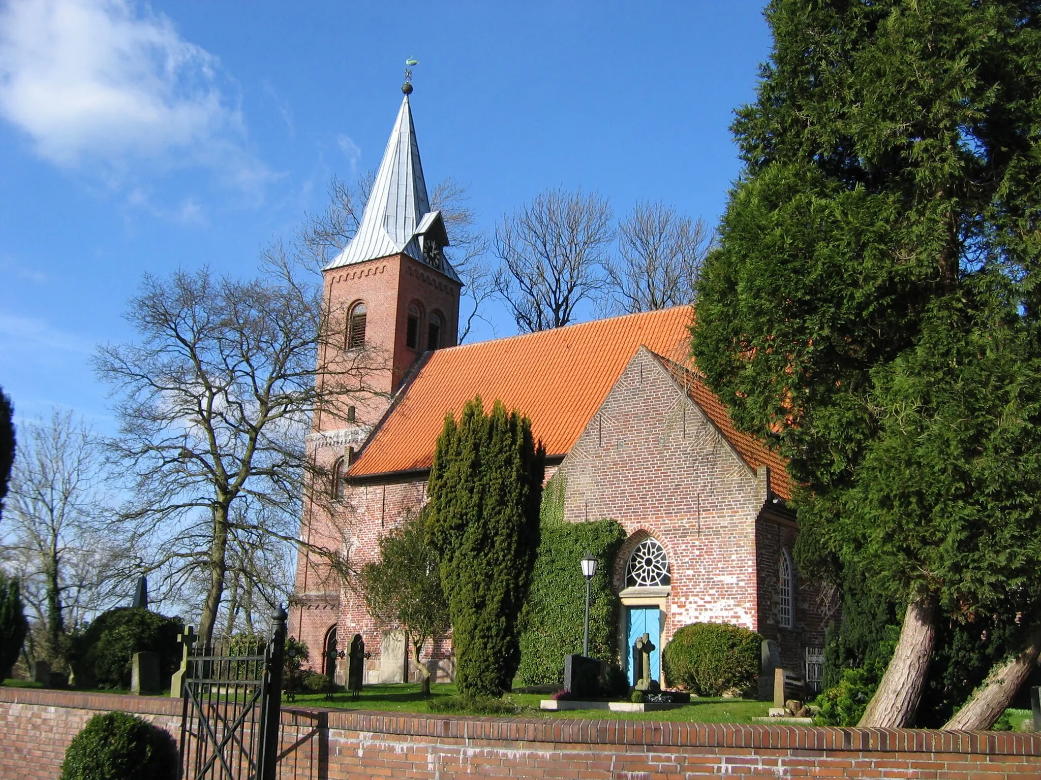 Photo showing: St.-Stephanus-Church, Fedderwarden, Wilhelmshaven, Germany