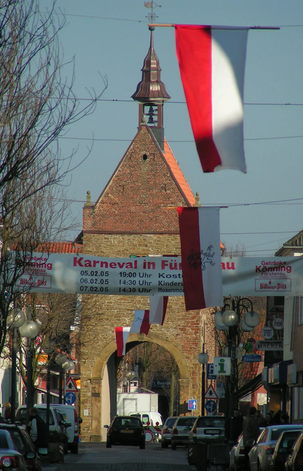 Photo showing: Altstadt und Hohes Tor in Fürstenau