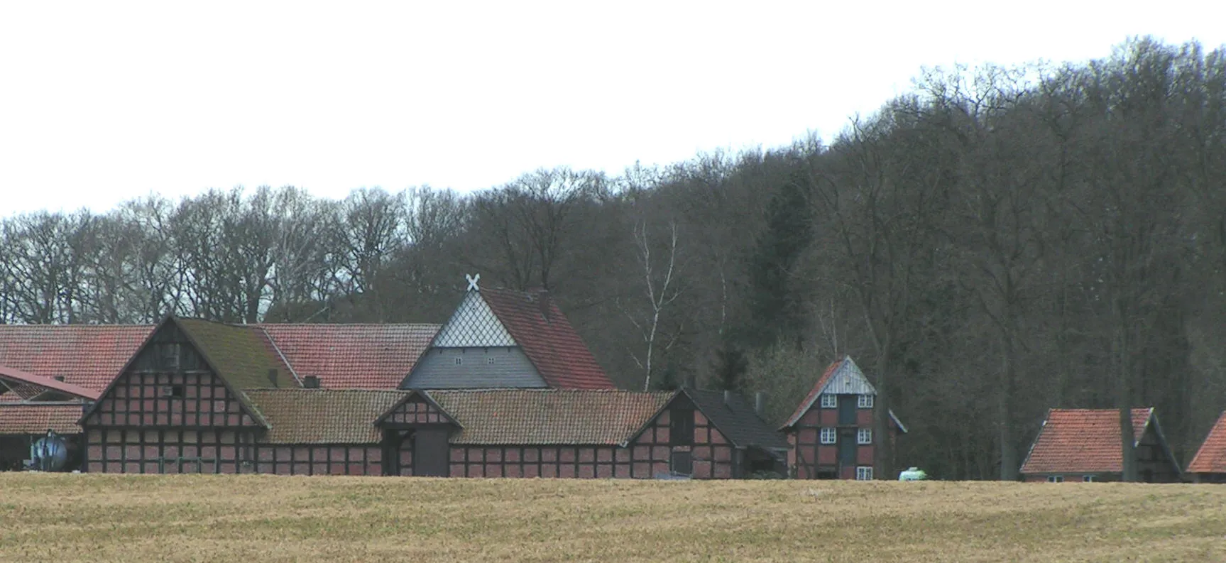 Photo showing: Hofanlage bei Gehrde