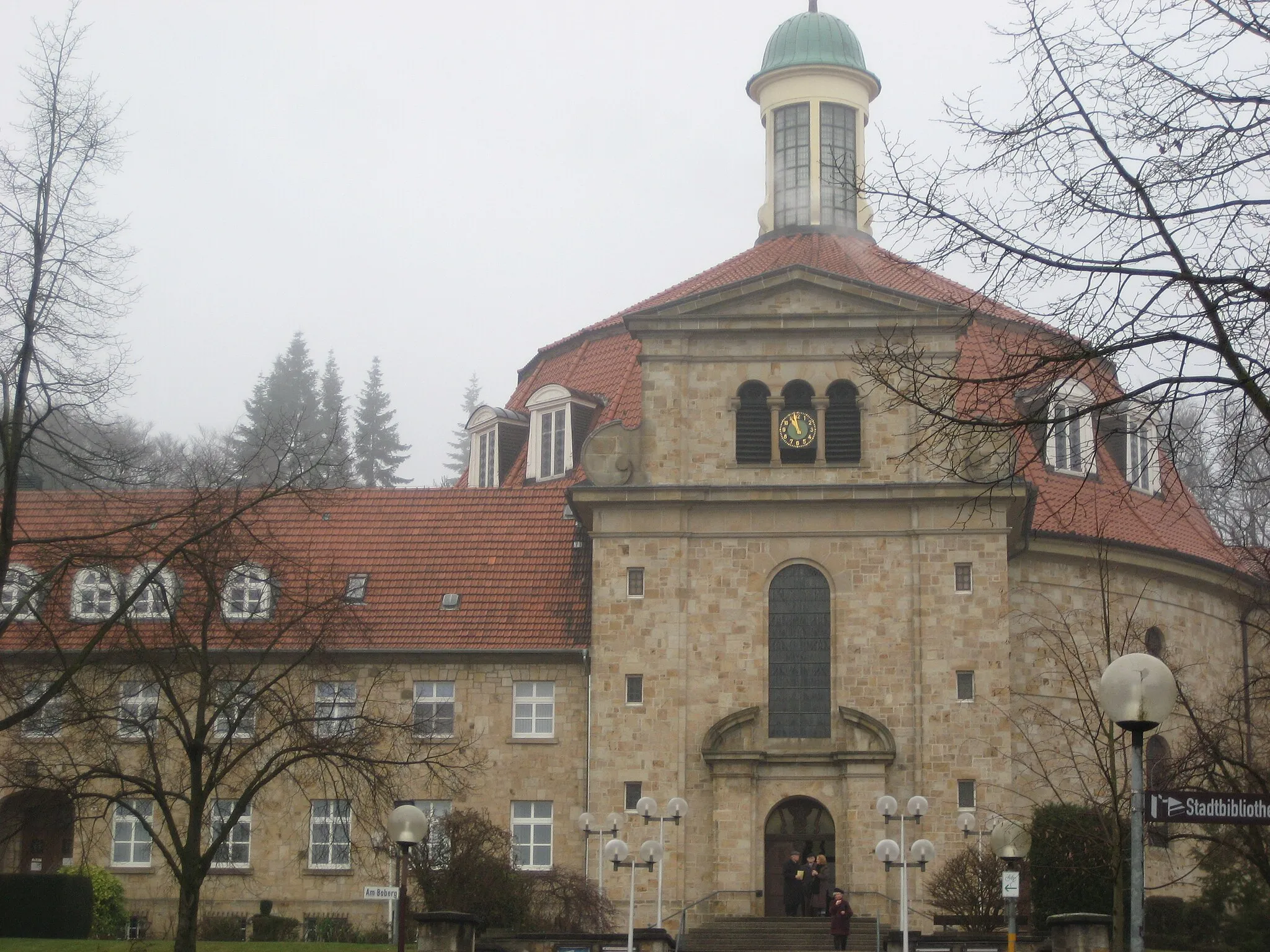 Photo showing: de:Kloster Ohrbeck mit Klosterkirche in de:Georgsmarienhütte, 1926 gebaut