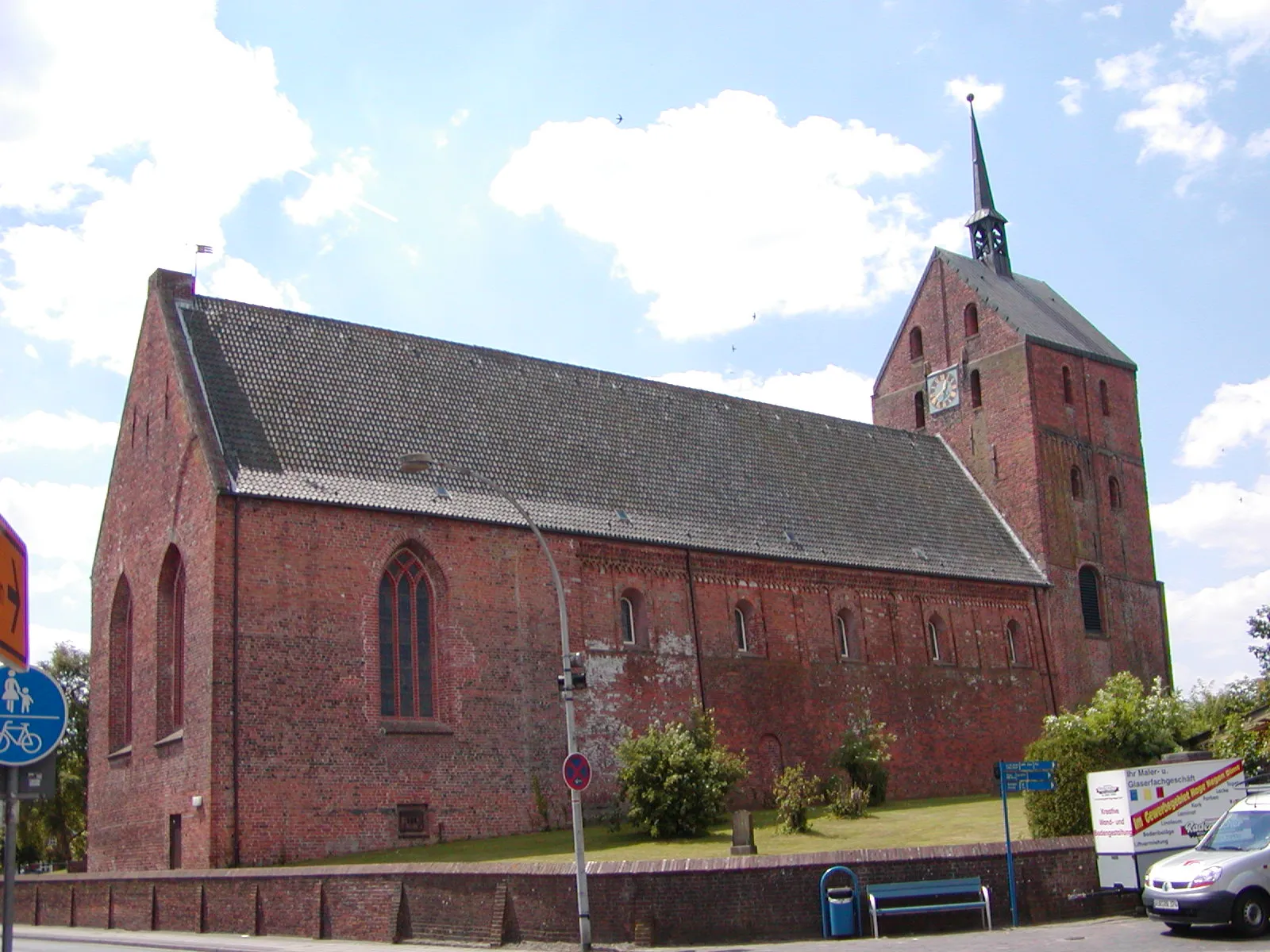 Photo showing: Ansgarikirche in Hage