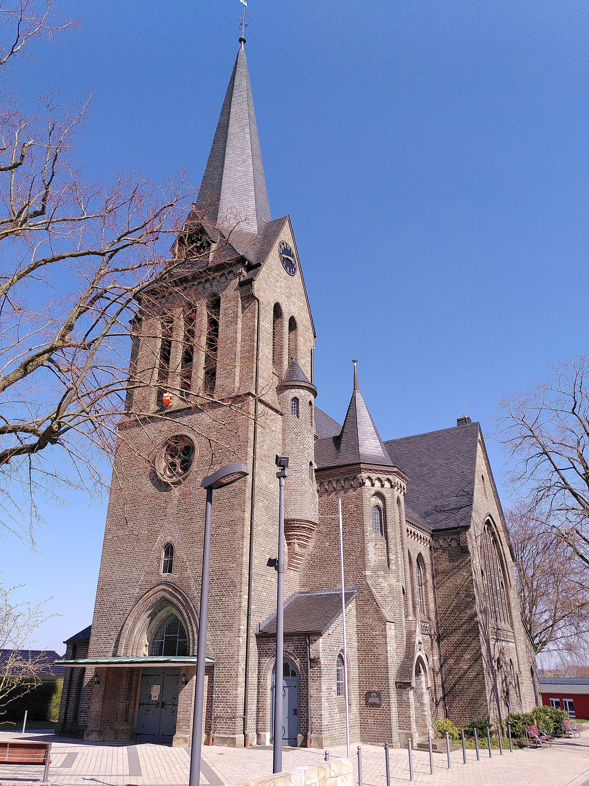 Photo showing: Christuskirche in Hasbergen bei Osnabrück