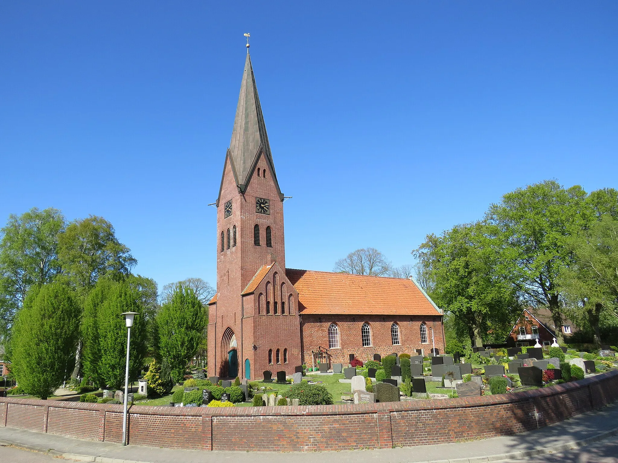 Photo showing: Liudgerikirche Hesel