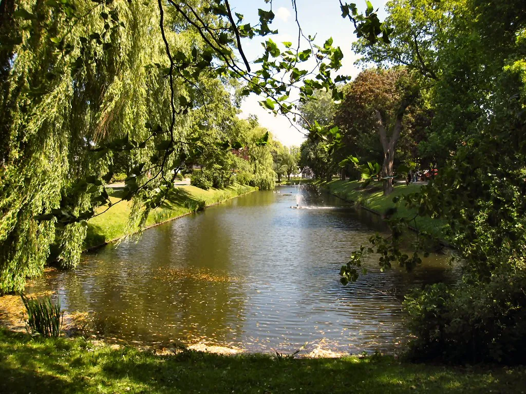 Photo showing: Blick auf die Duhmsgraft in Jever.