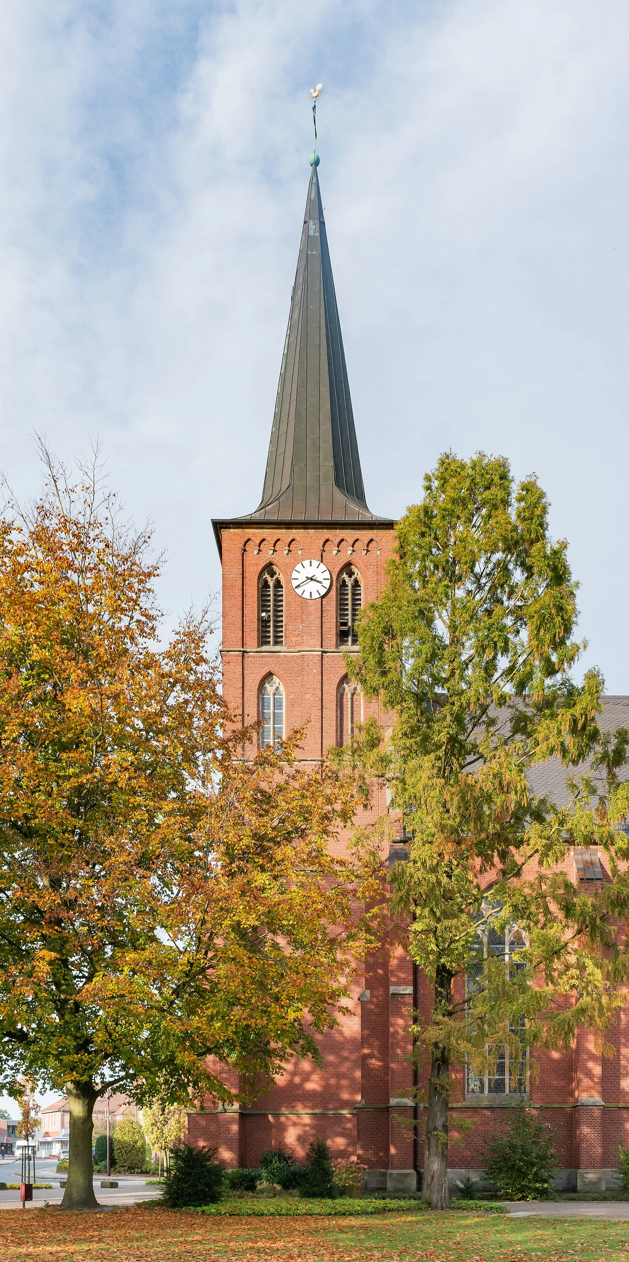 Photo showing: Saint Peter church in Lastrup, Lower Saxony, Germany